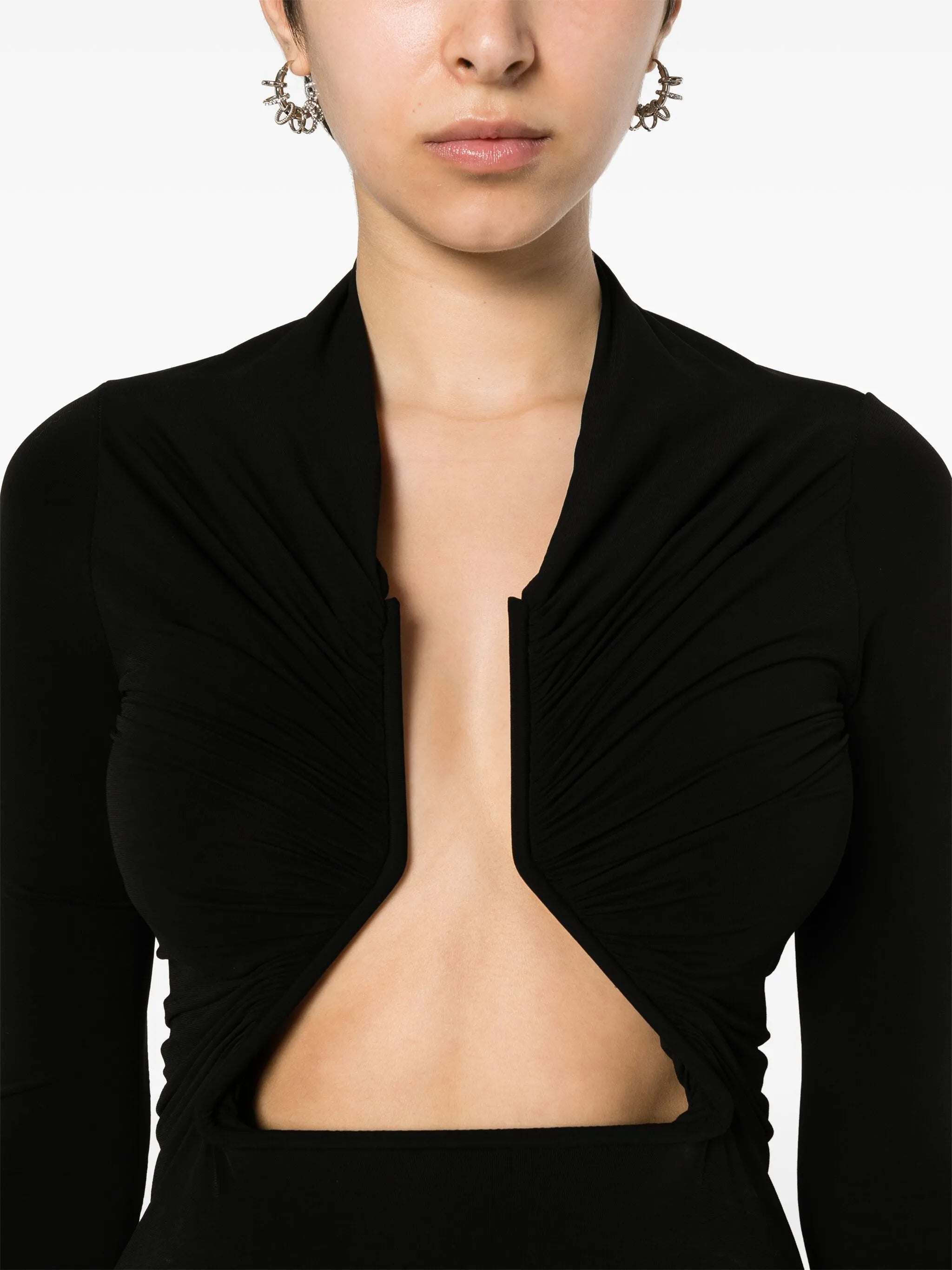 Prong cut-out top