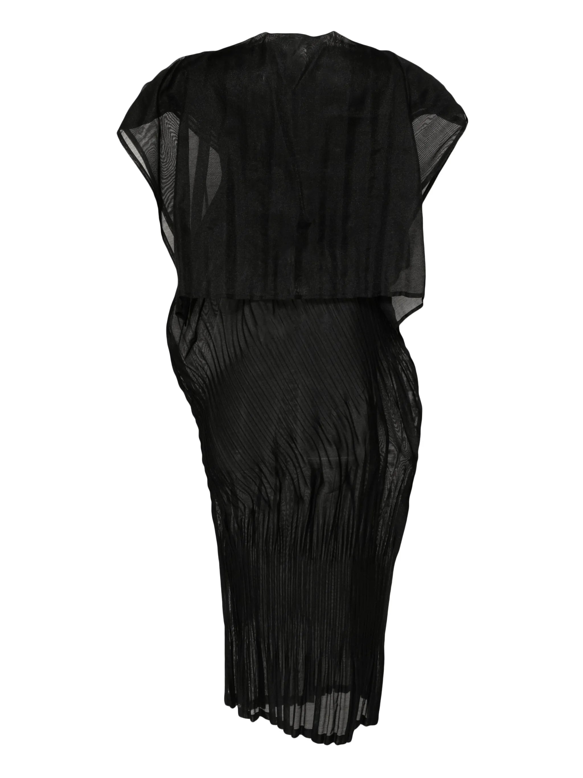 Cumulus sheer midi dress