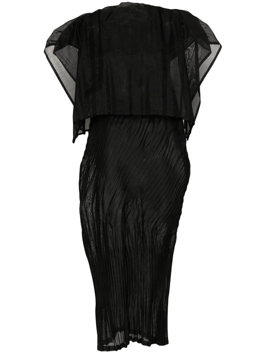 Cumulus sheer midi dress