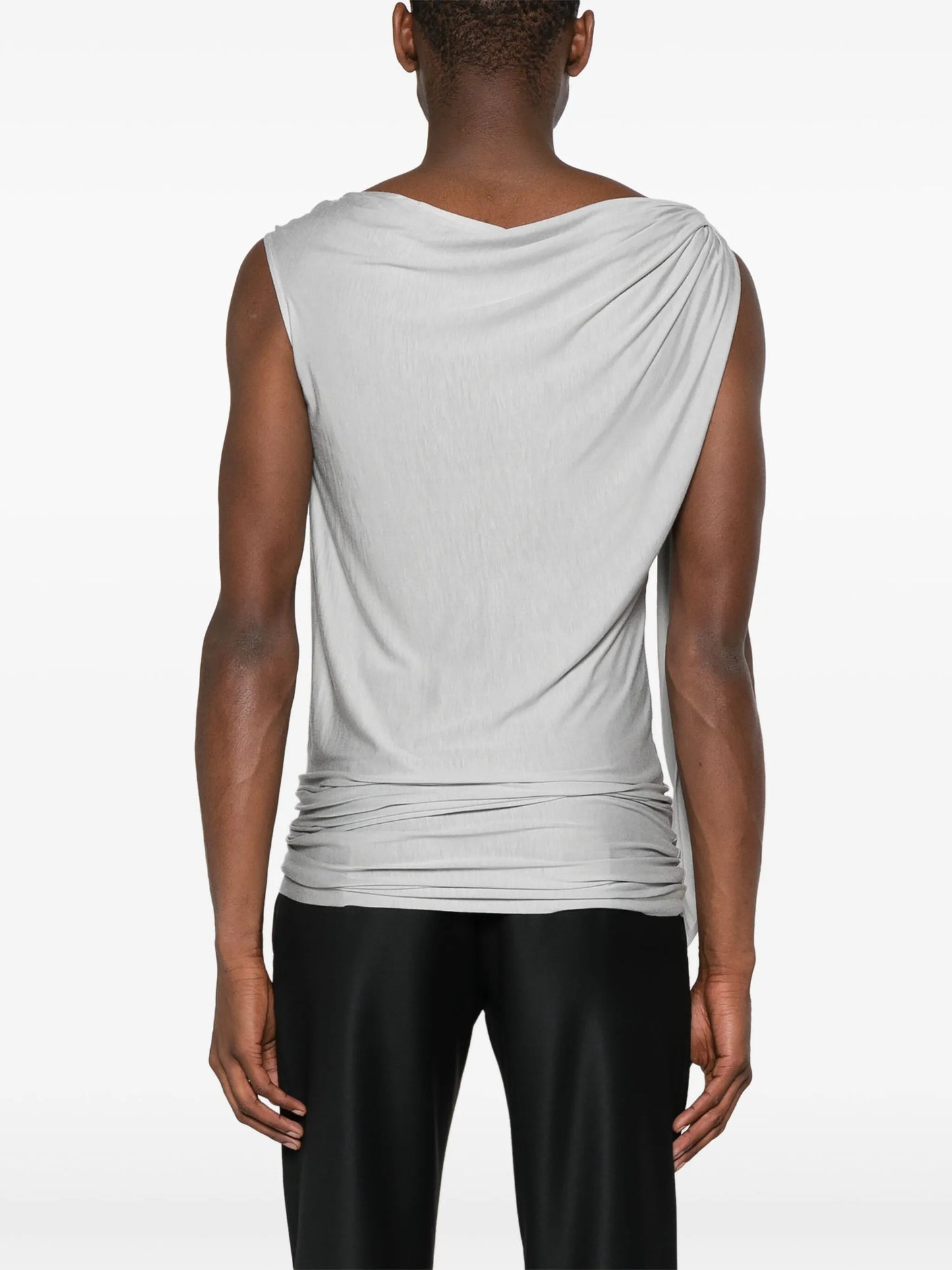 tied cotton tank top