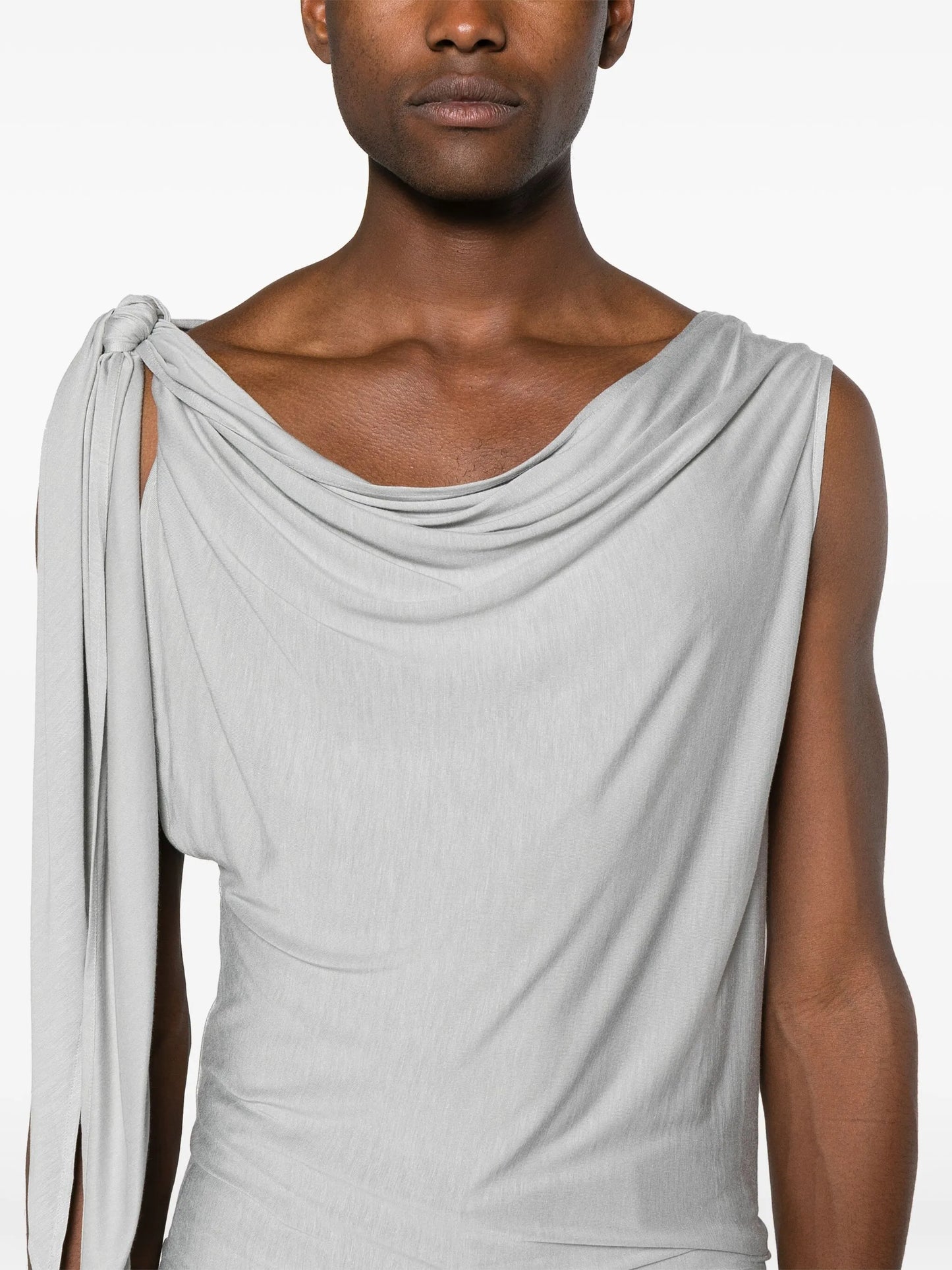 tied cotton tank top