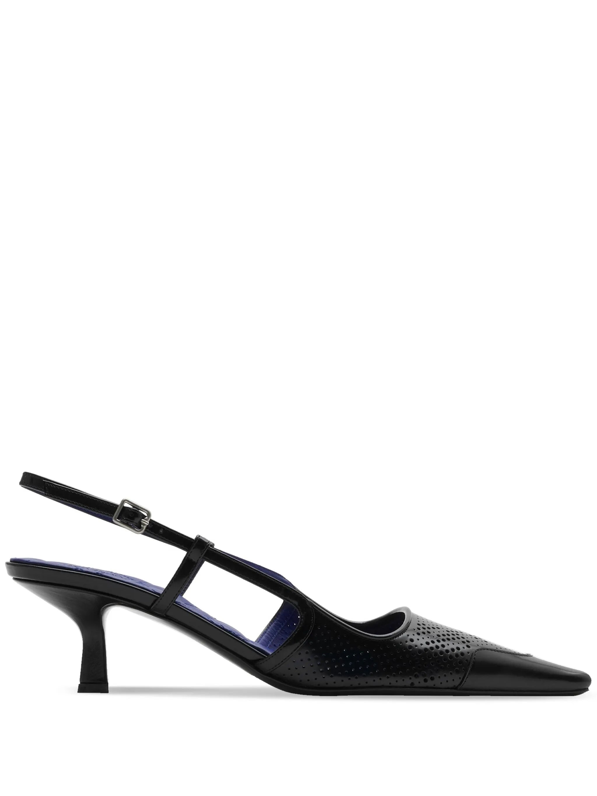 Chisel 50mm slingback pumps