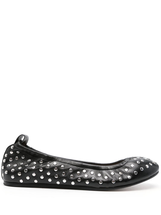 Belna studded ballerina shoes