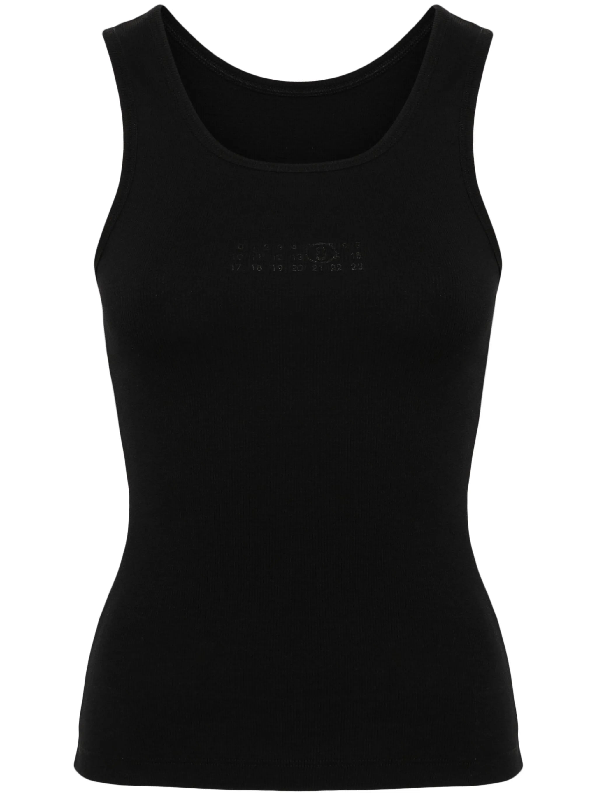 single stitch-logo top