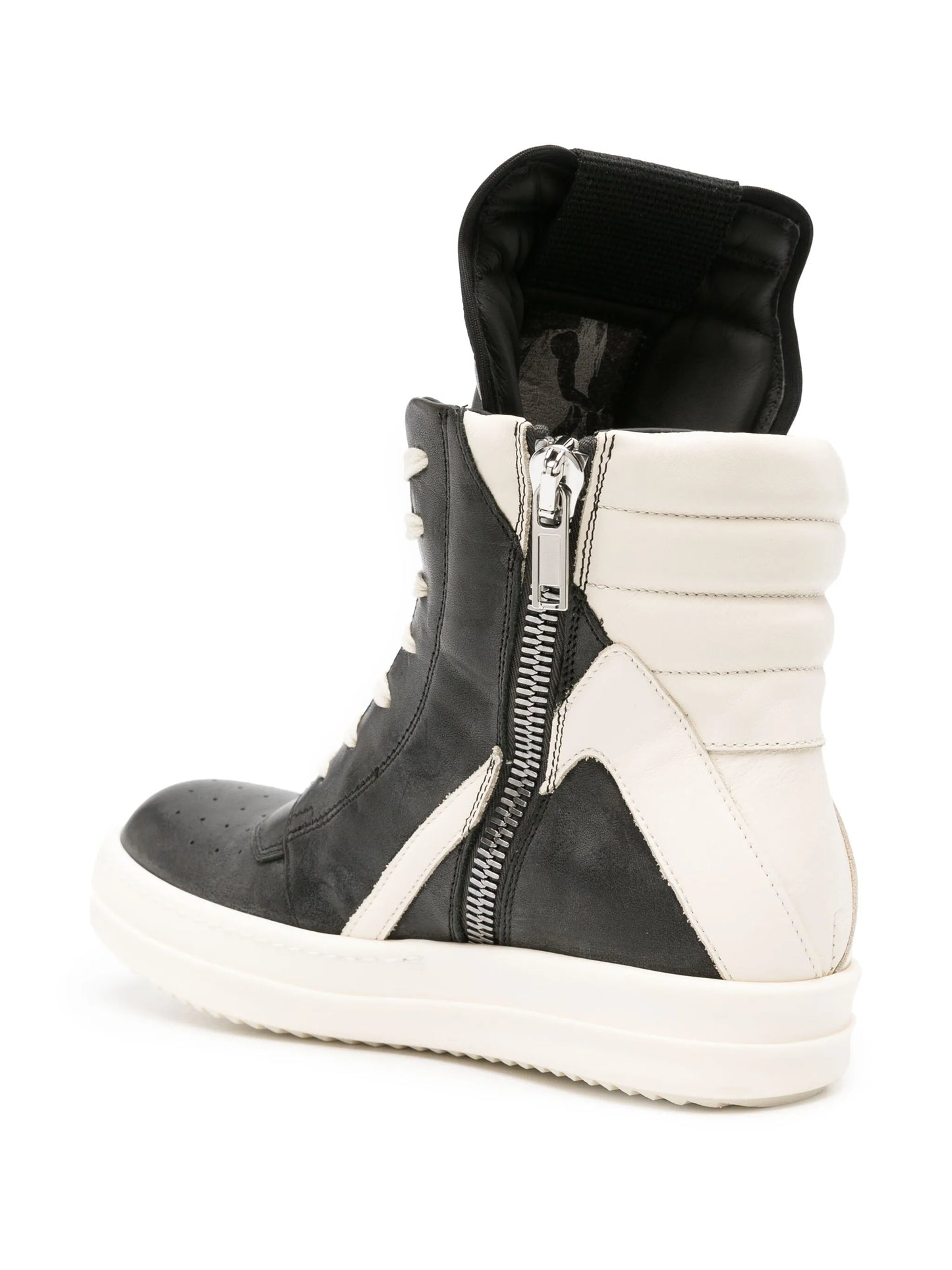 Geobasket leather high-top sneakers