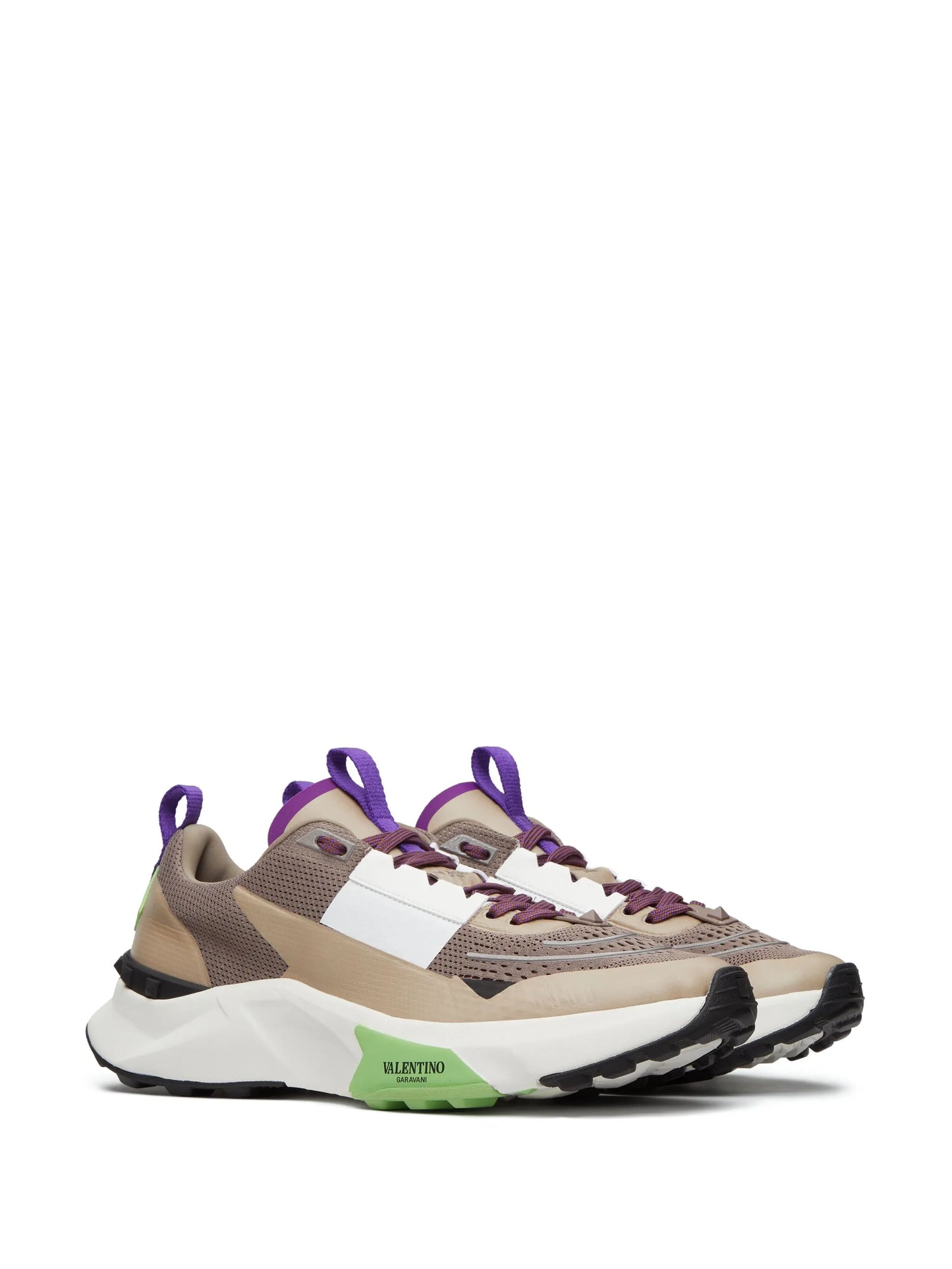 True Act panelled sneakers