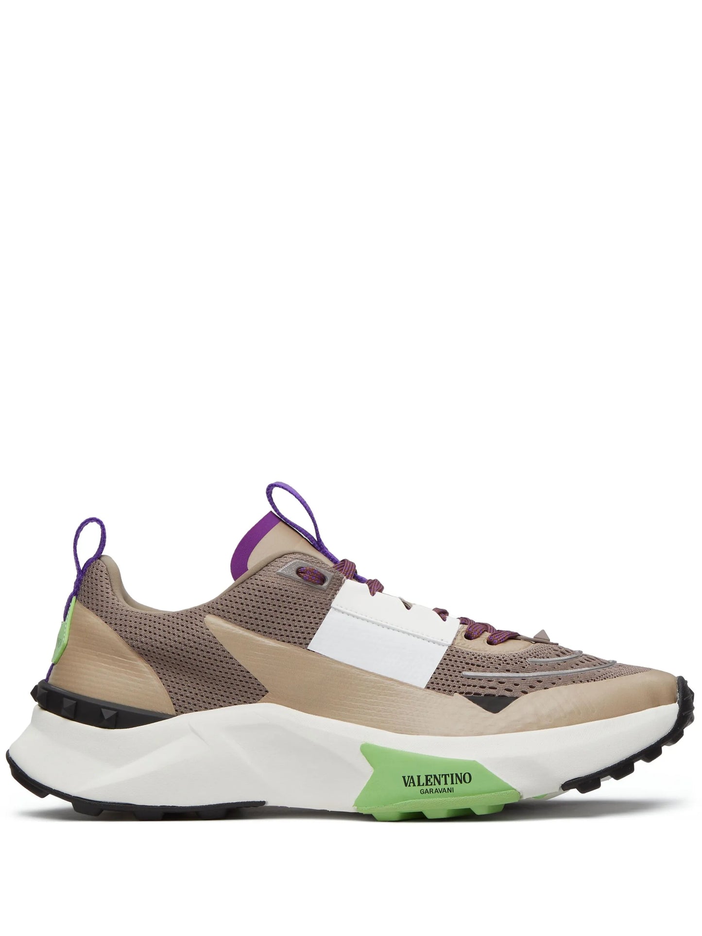 True Act panelled sneakers
