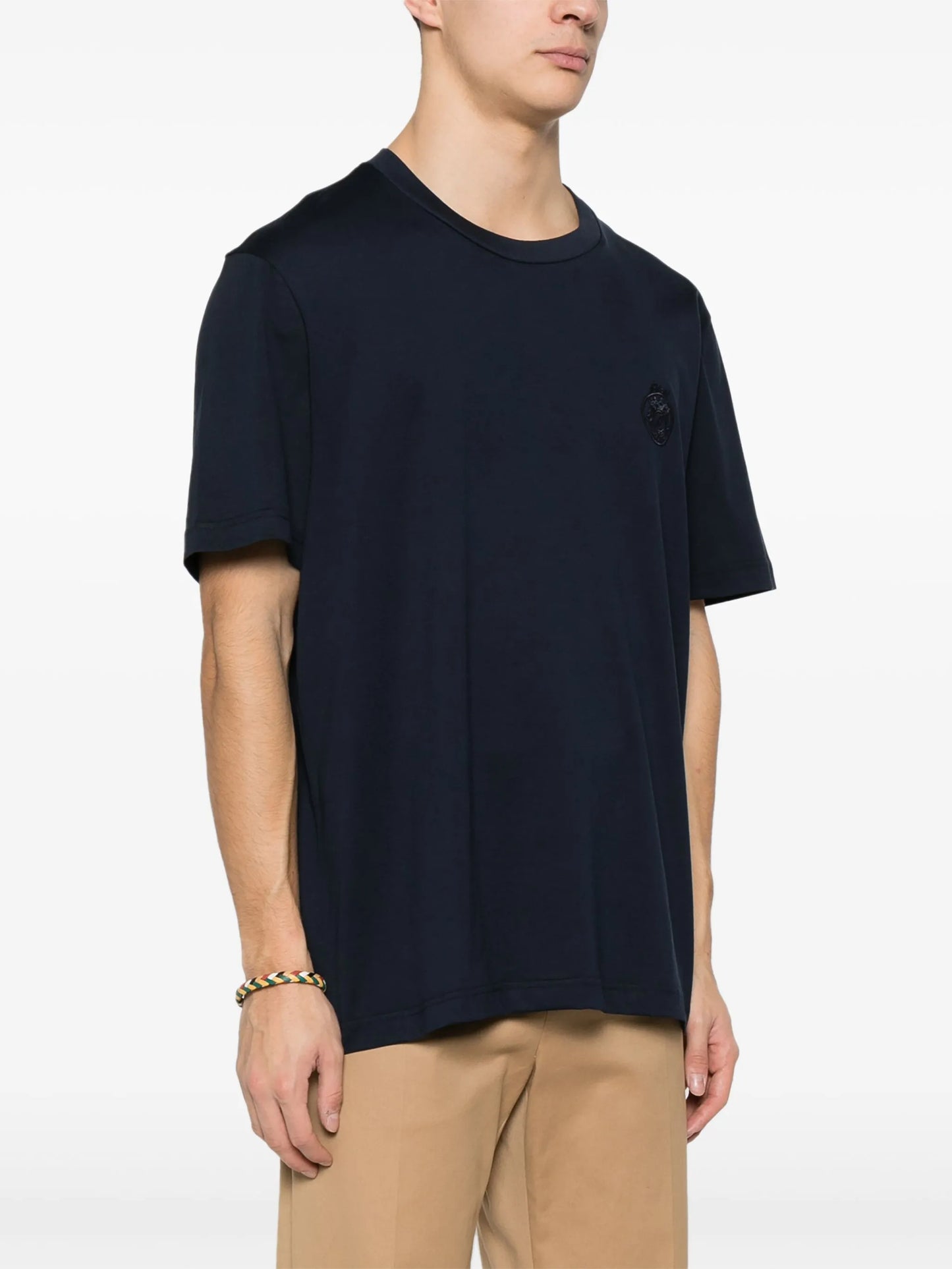 embroidered-logo cotton T-shirt