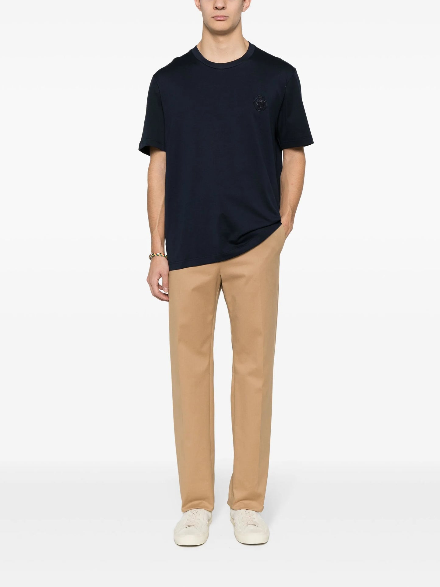 embroidered-logo cotton T-shirt