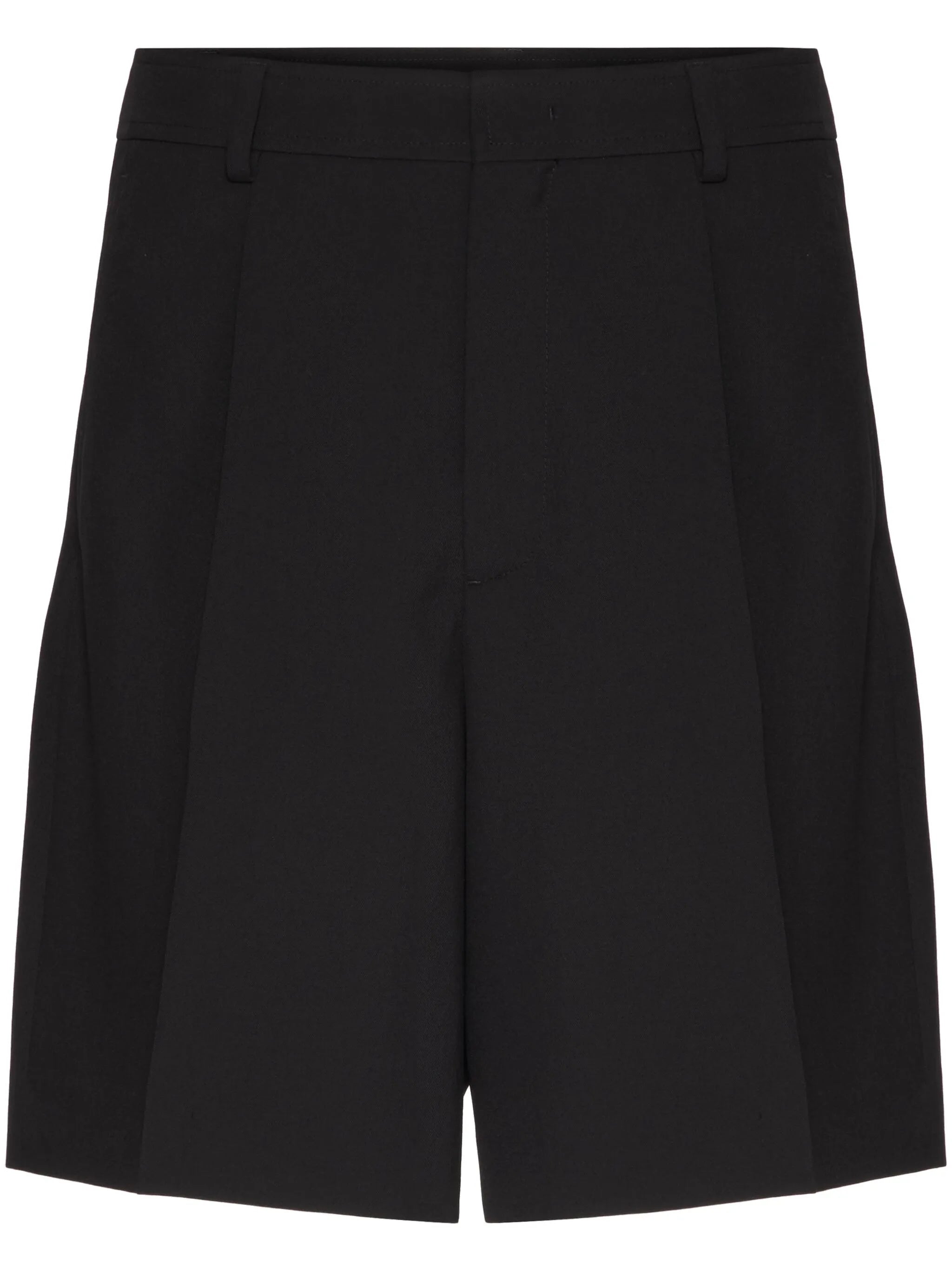 wool bermuda shorts