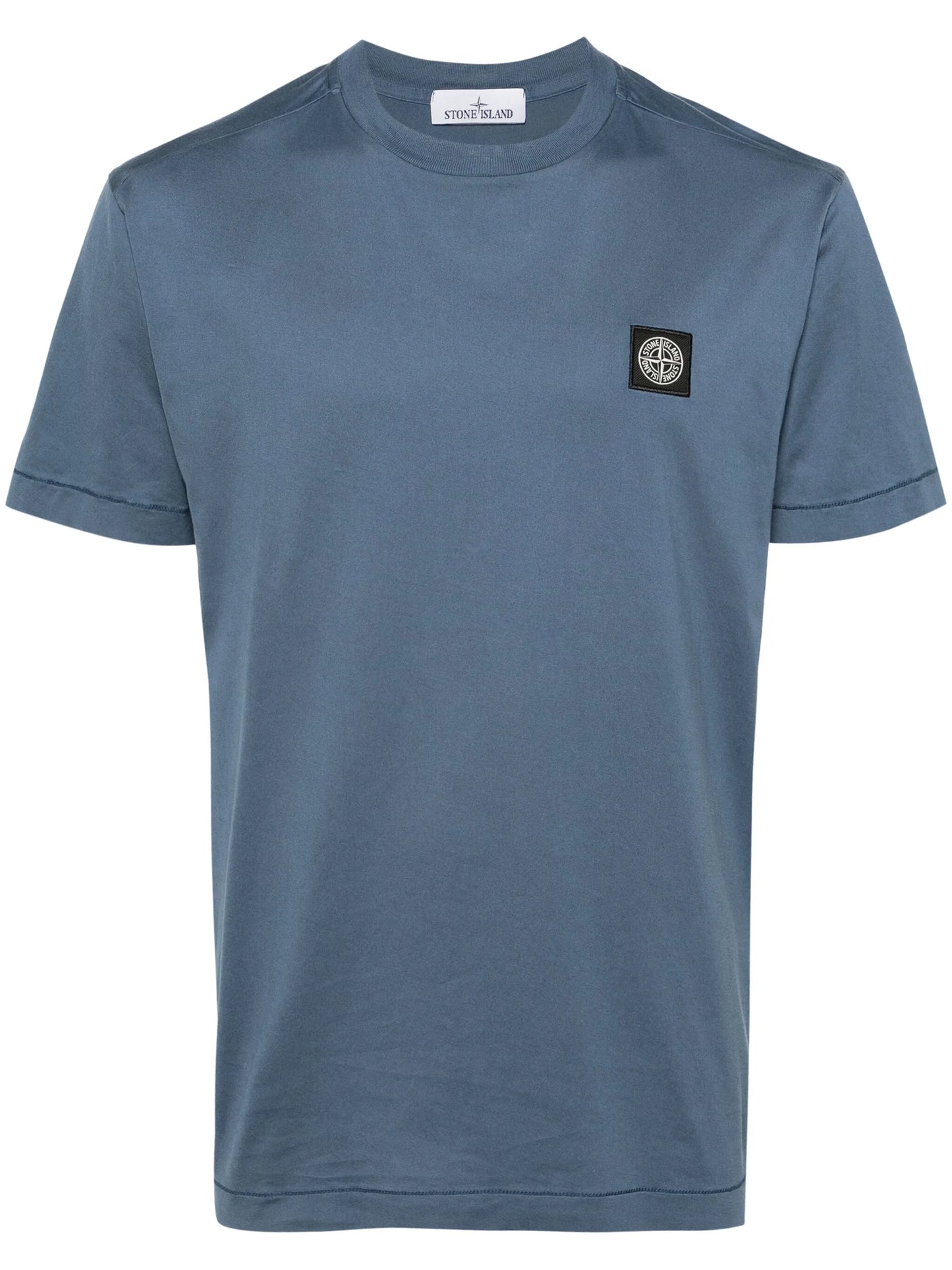 logo-patch cotton T-shirt