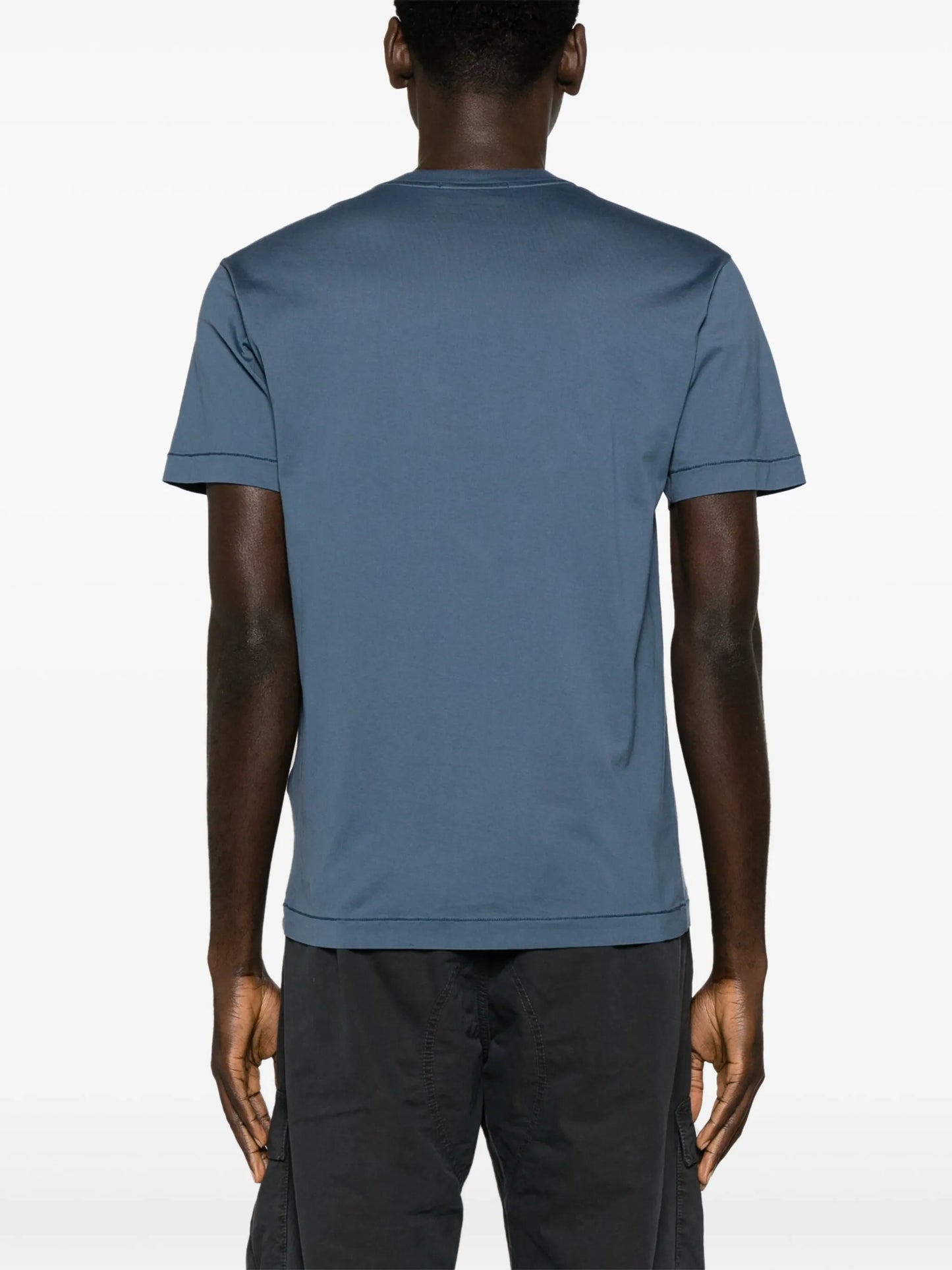 logo-patch cotton T-shirt