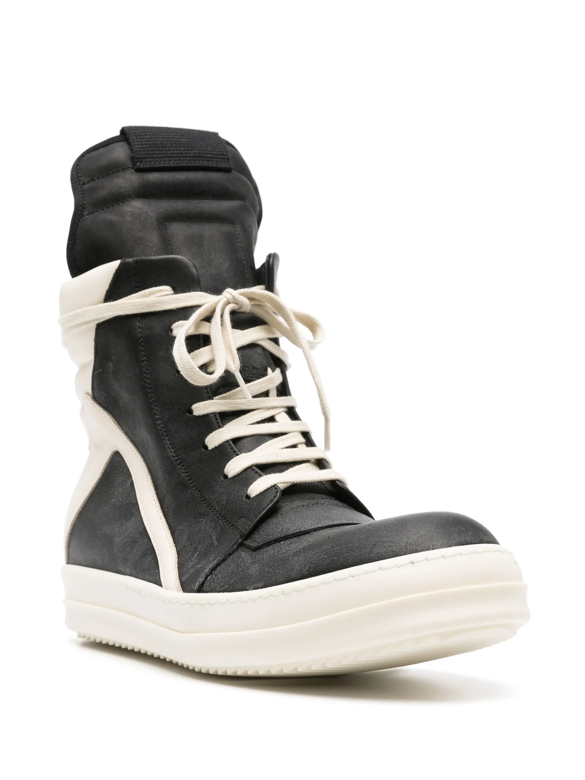 Geobasket high-top leather sneakers