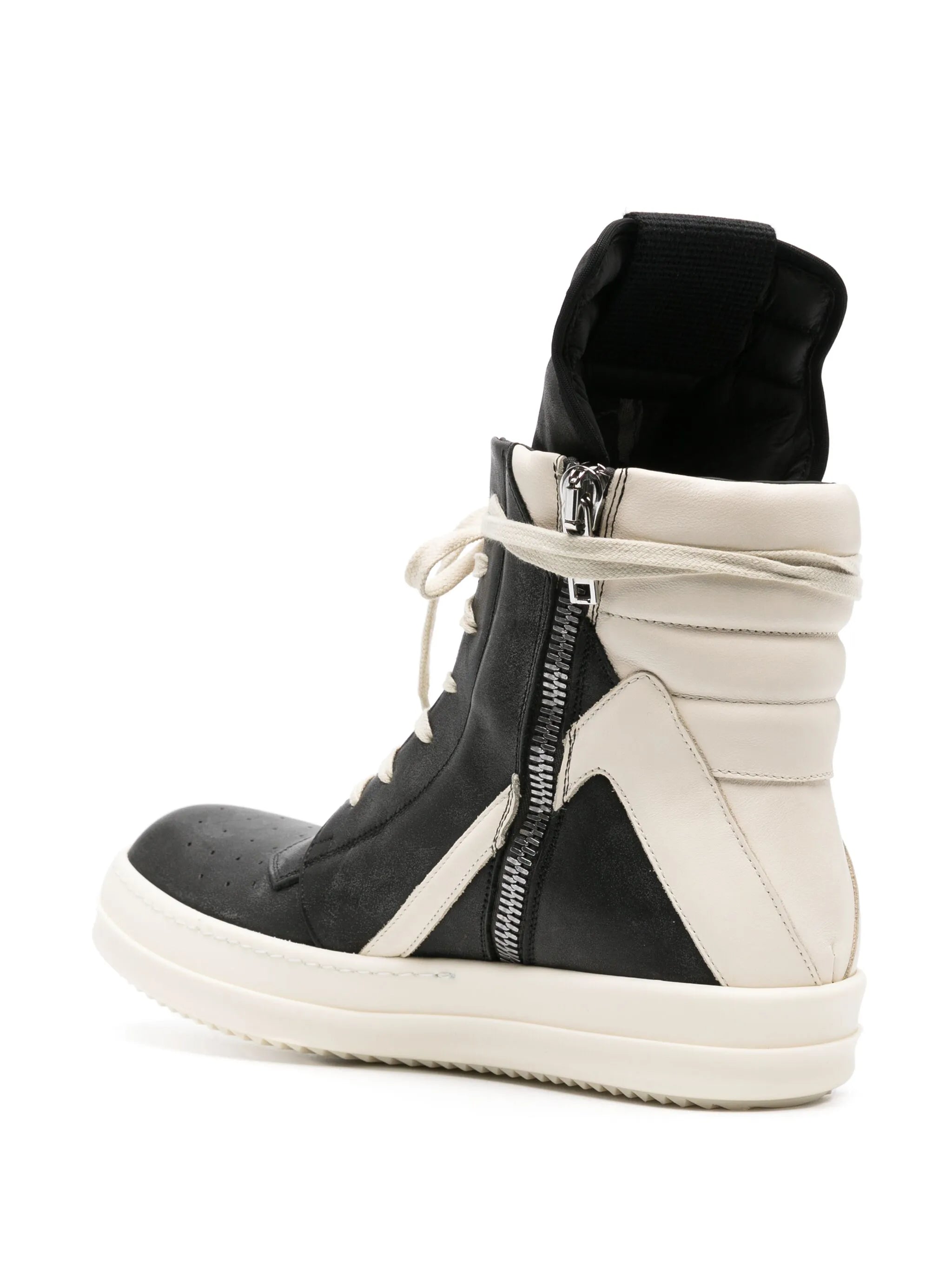 Geobasket high-top leather sneakers