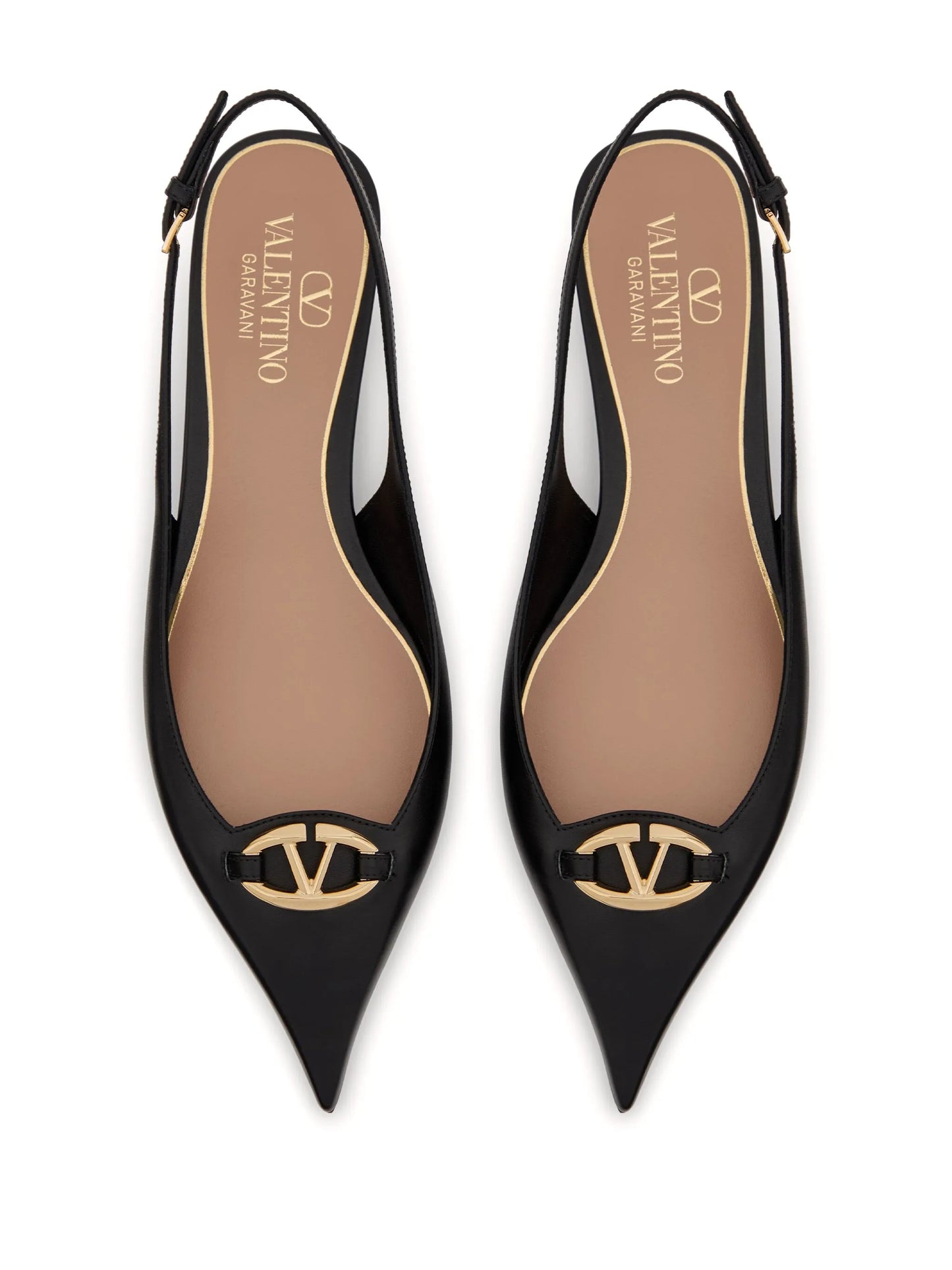 20mm VLogo The Bold Edition slingback pumps