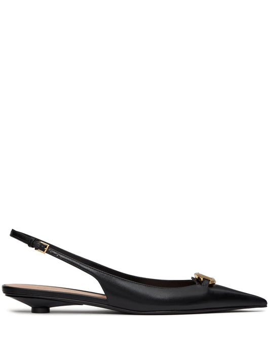 20mm VLogo The Bold Edition slingback pumps
