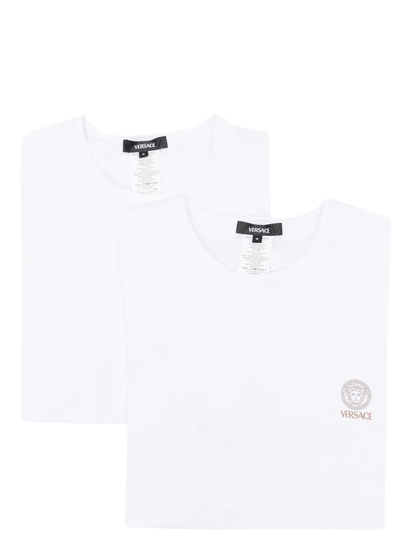 logo-print cotton T-shirts (pack of two)