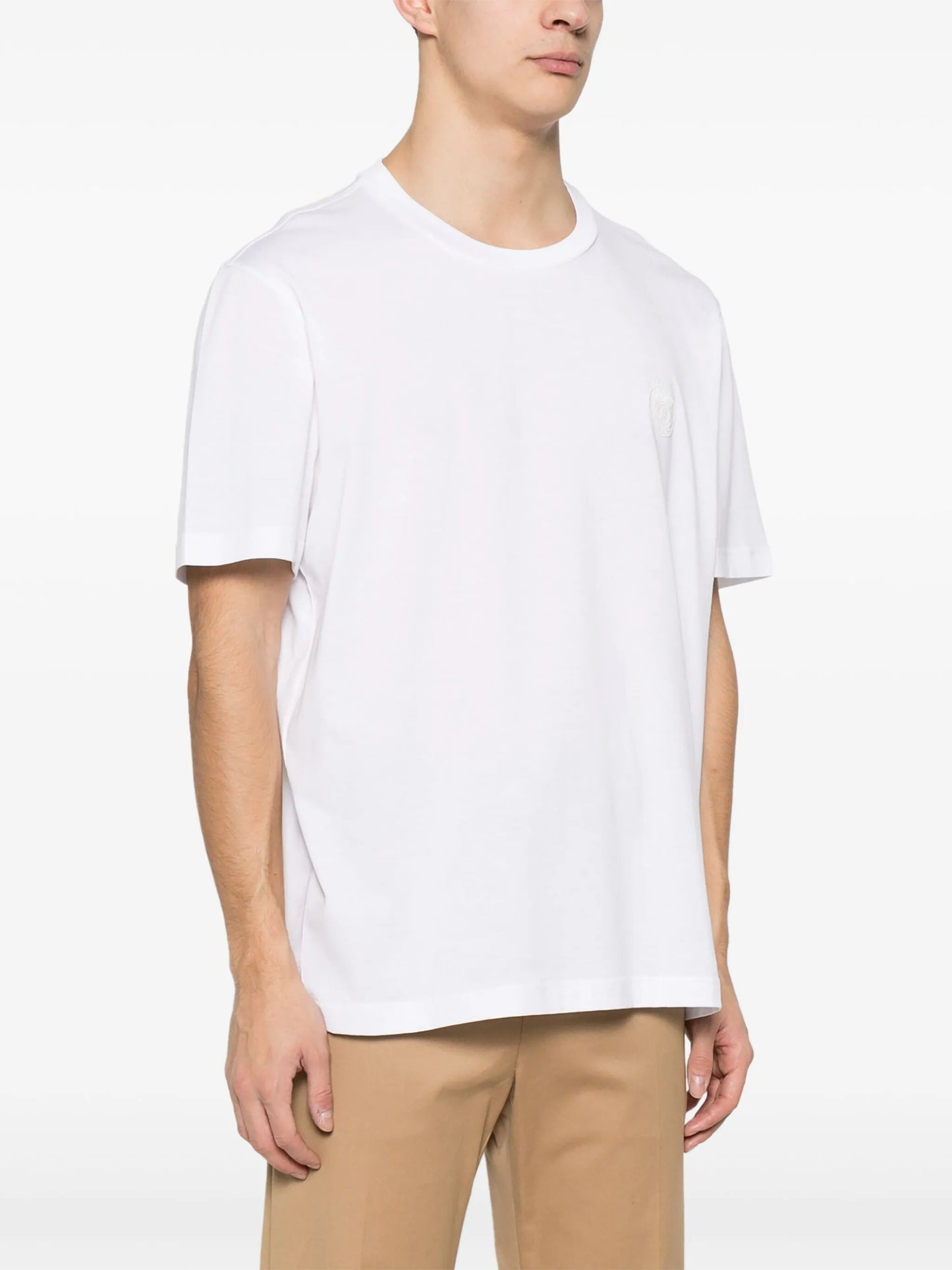 embroidered-logo cotton T-shirt