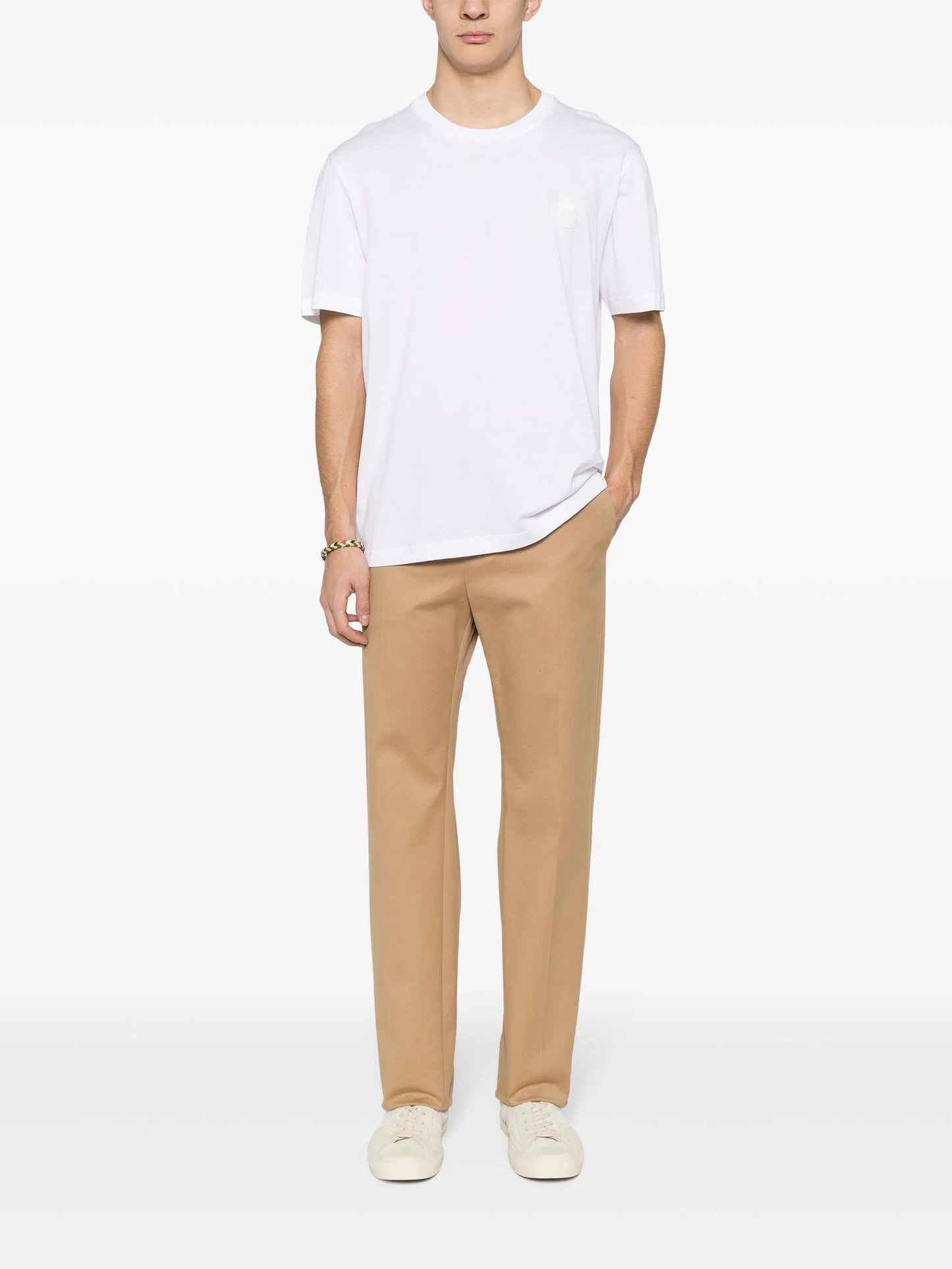 embroidered-logo cotton T-shirt