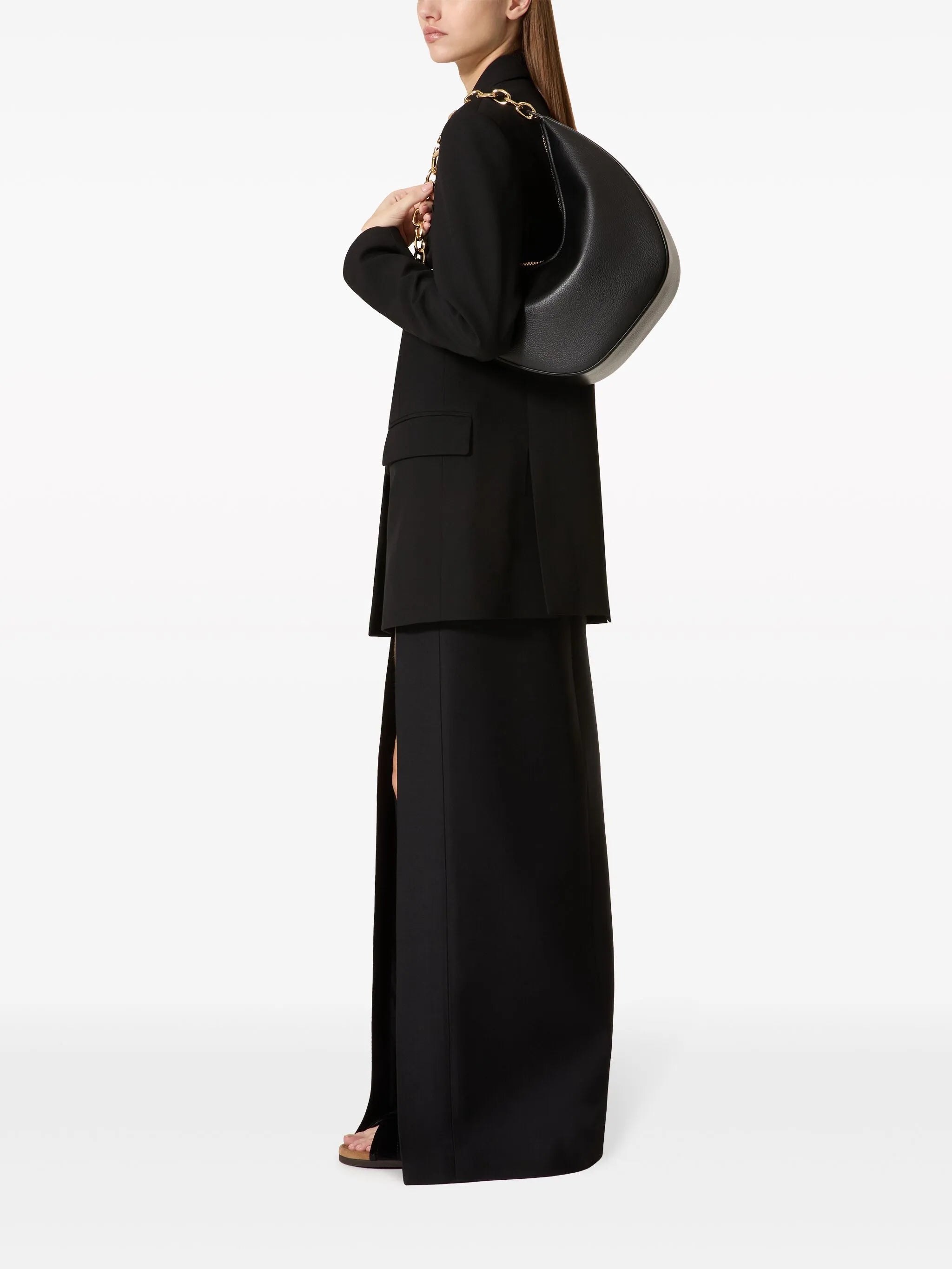 medium VLogo Moon shoulder bag