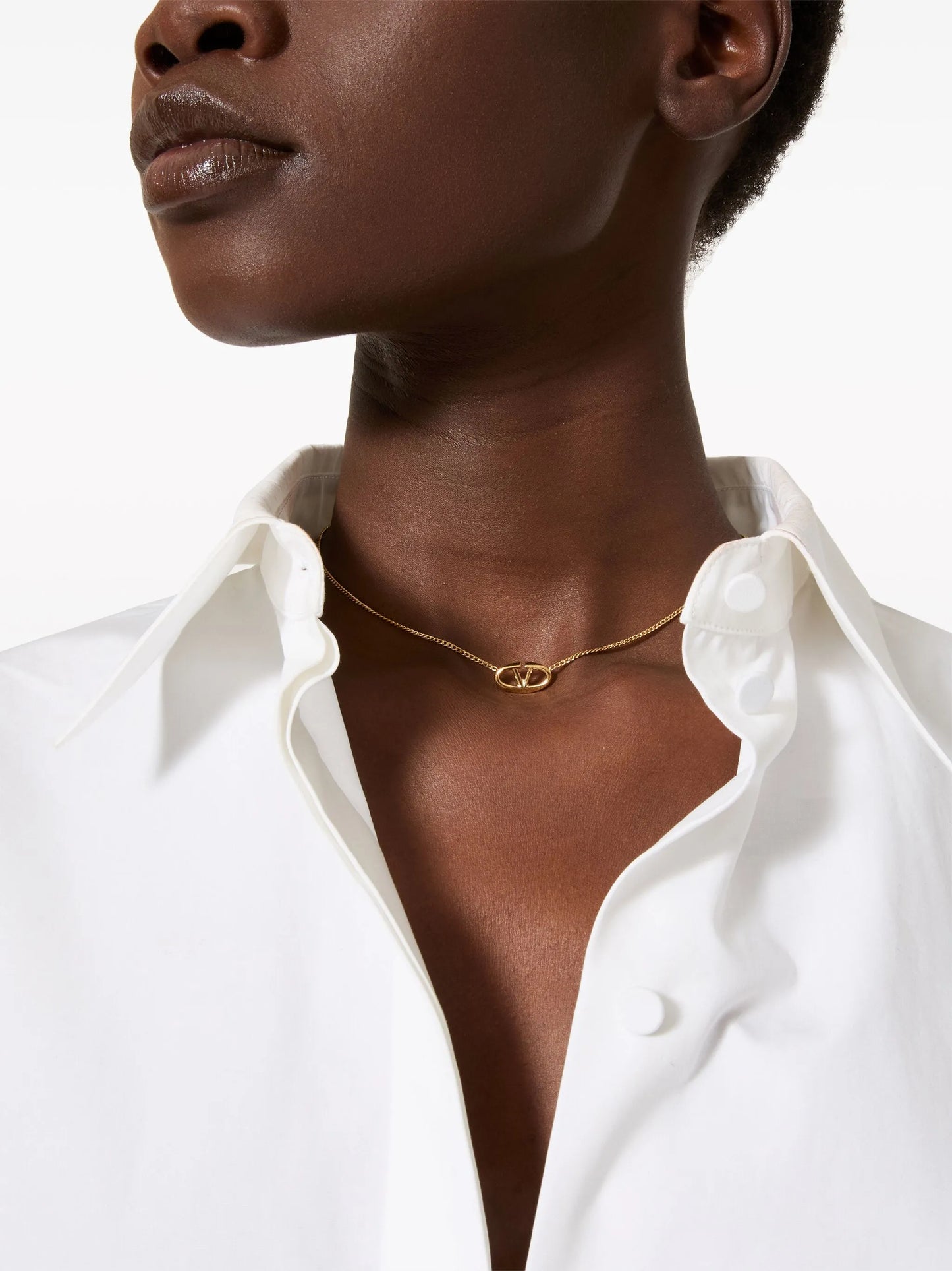 The Bold Edition VLogo necklace