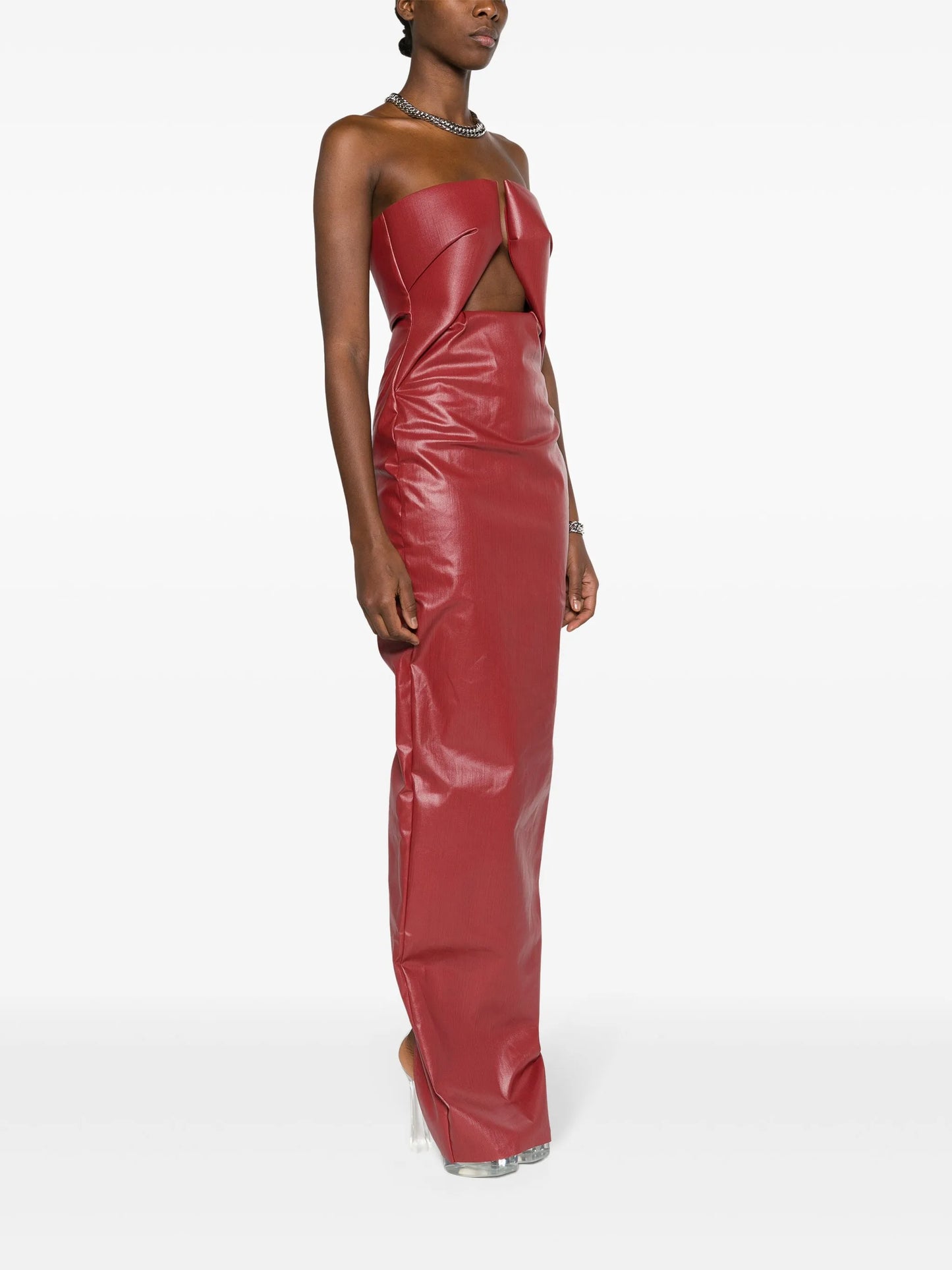 Lido Prong cut-out maxi dress