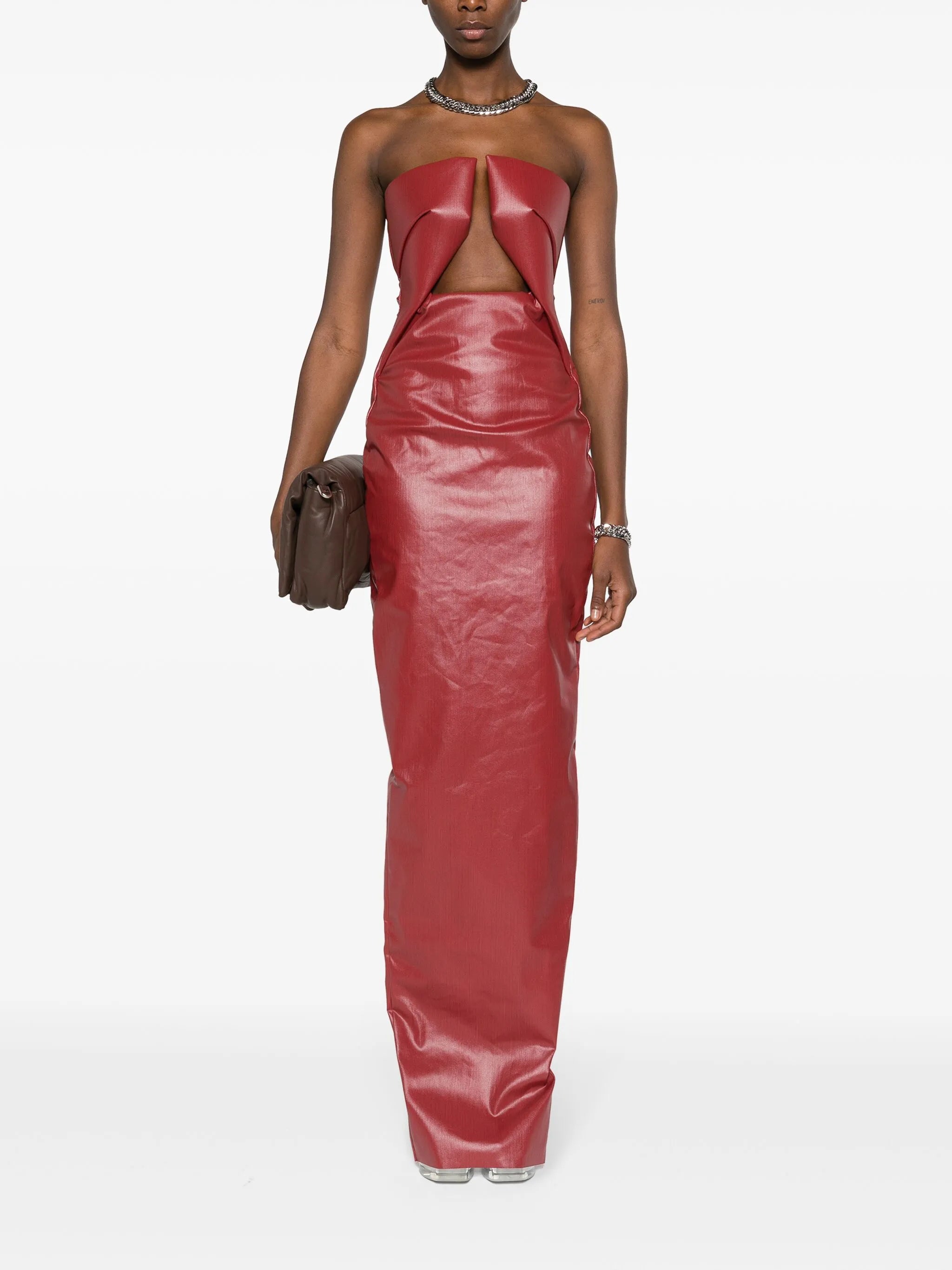 Lido Prong cut-out maxi dress