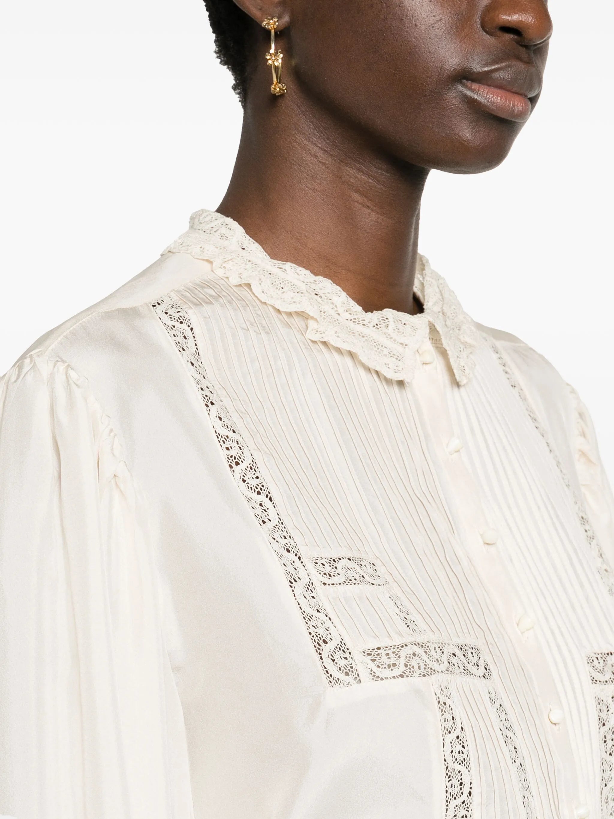 Zayen silk blouse
