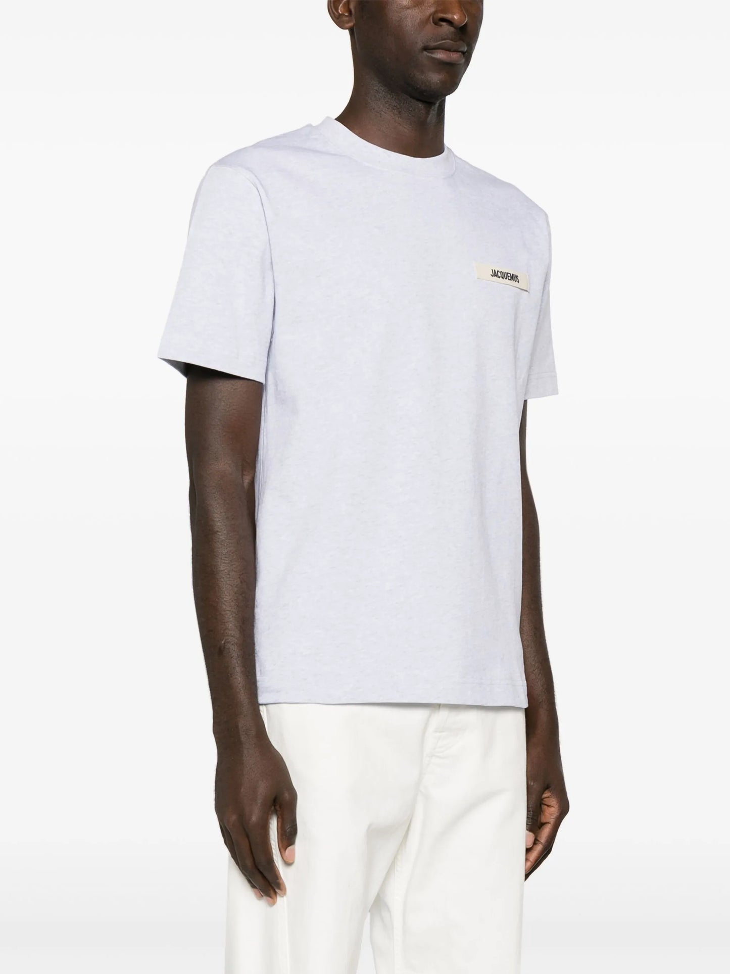logo-patch cotton T-shirt