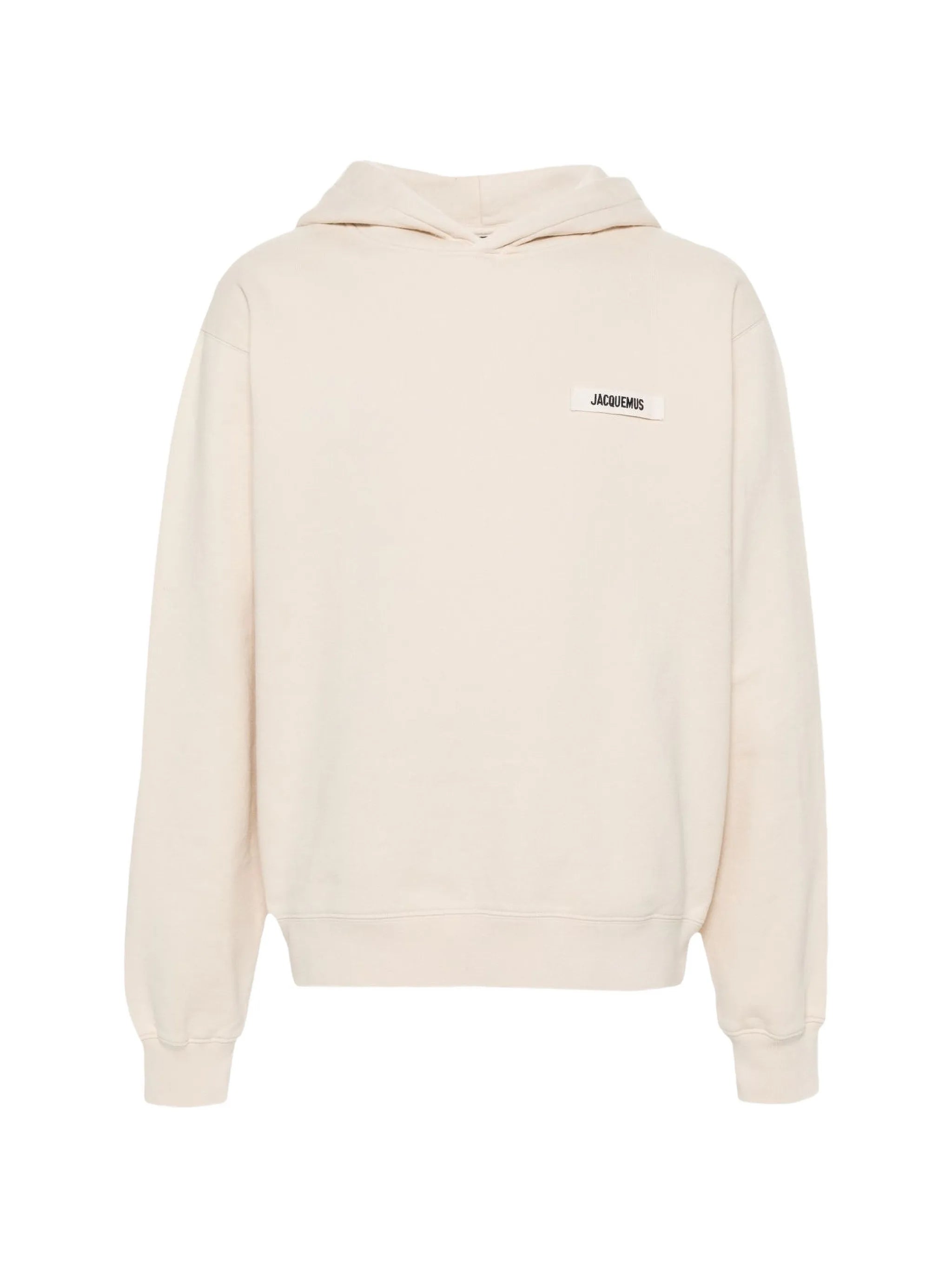 Le Hoodie Gros Grain logo-patch hoodie
