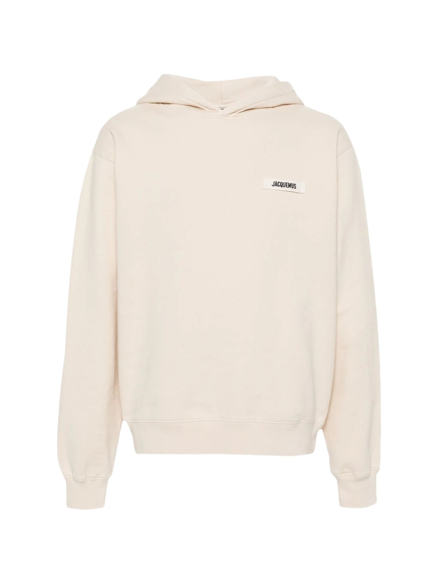 Le Hoodie Gros Grain logo-patch hoodie
