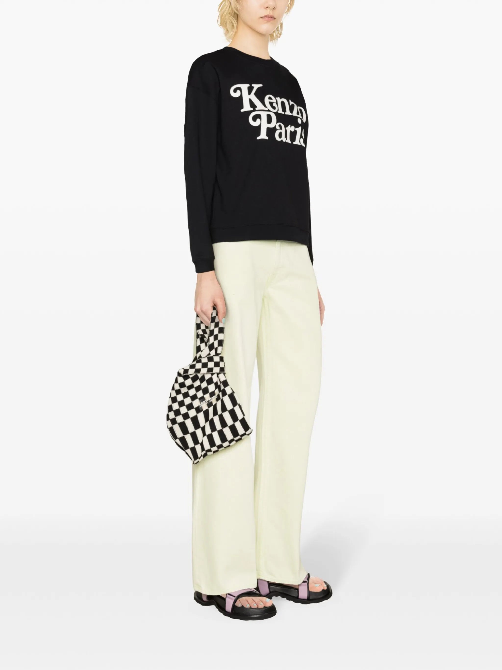 x Verdy flocked-logo sweatshirt