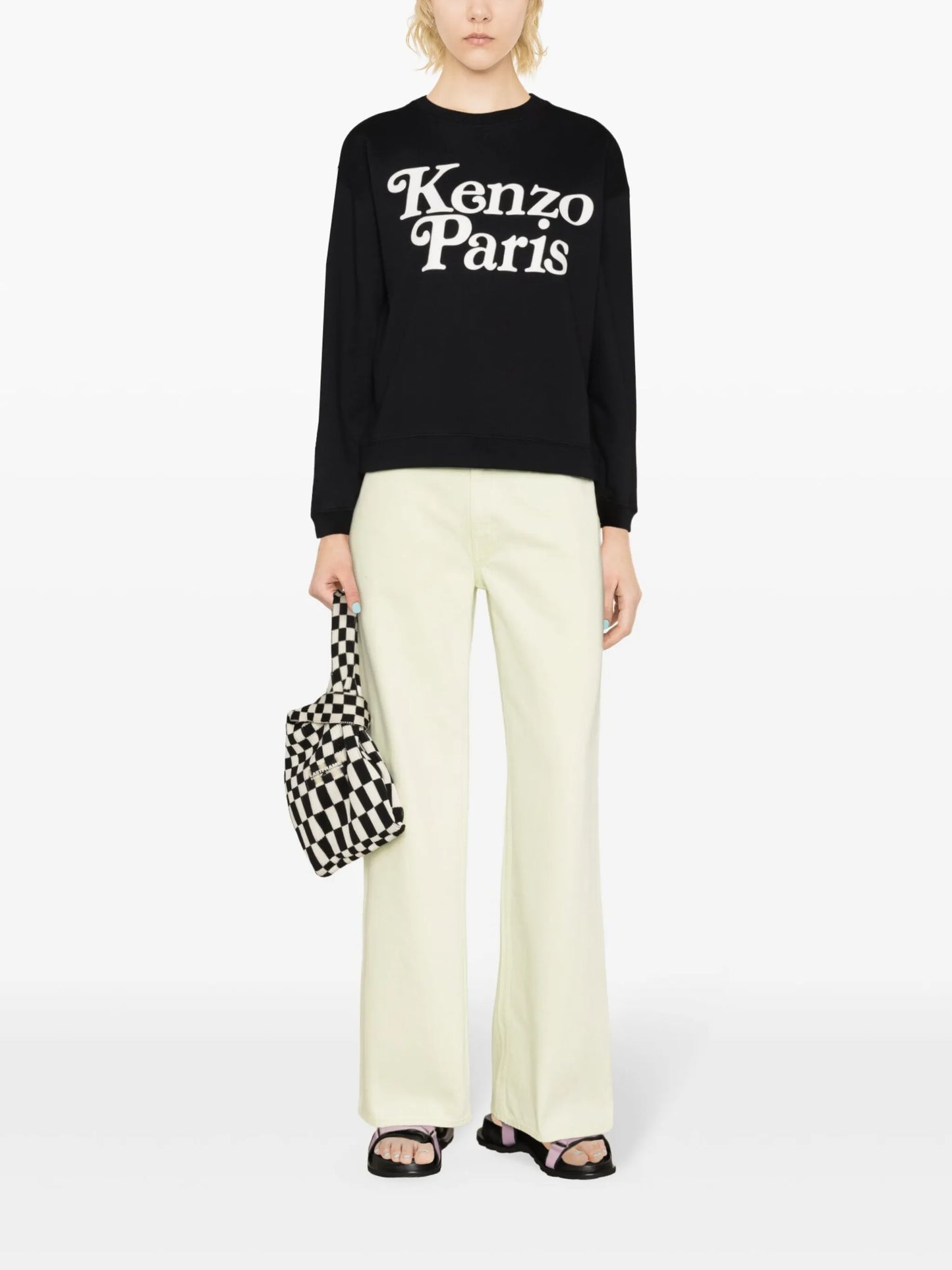 x Verdy flocked-logo sweatshirt
