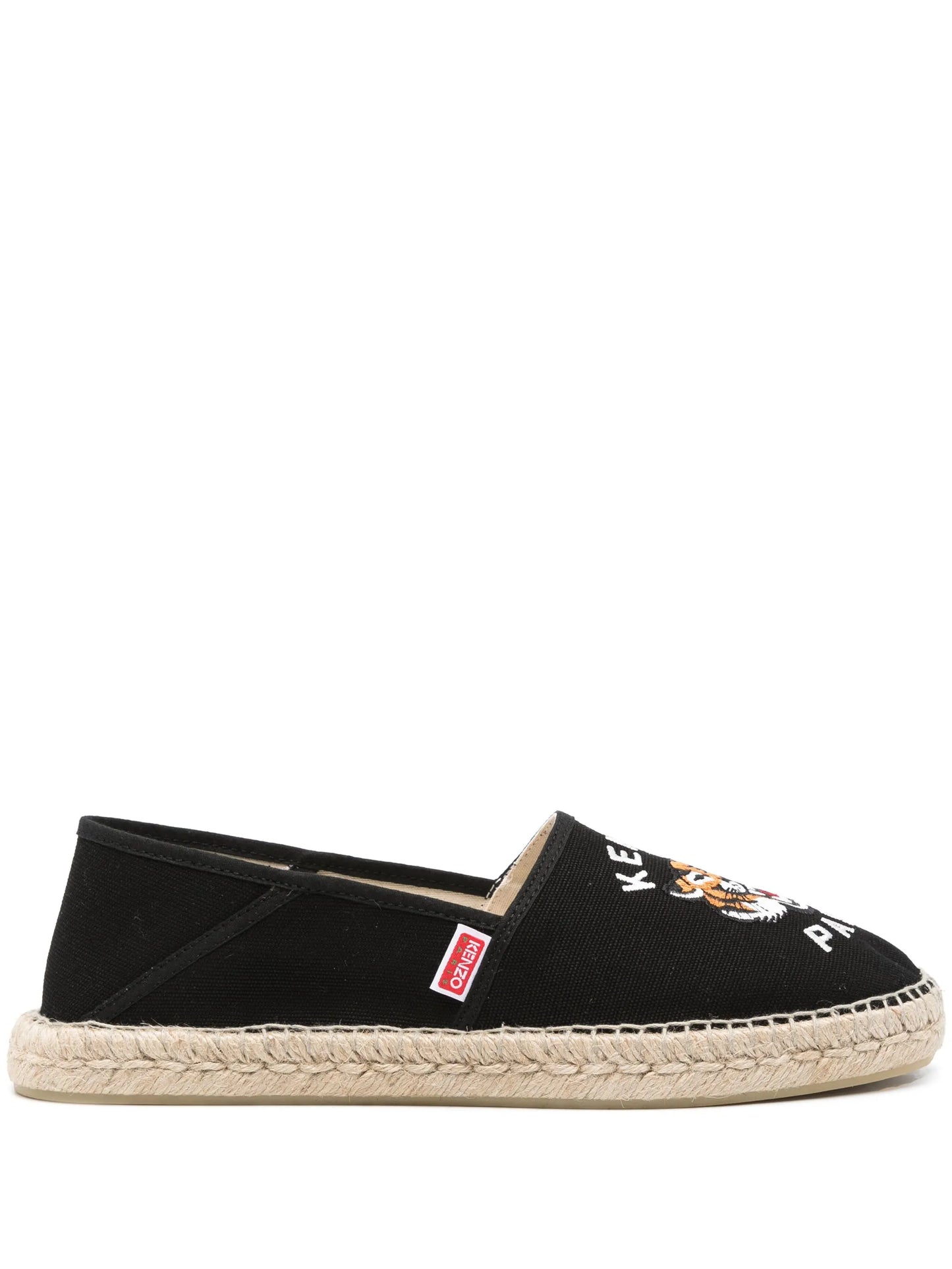 Tiger Head canvas espadrilles