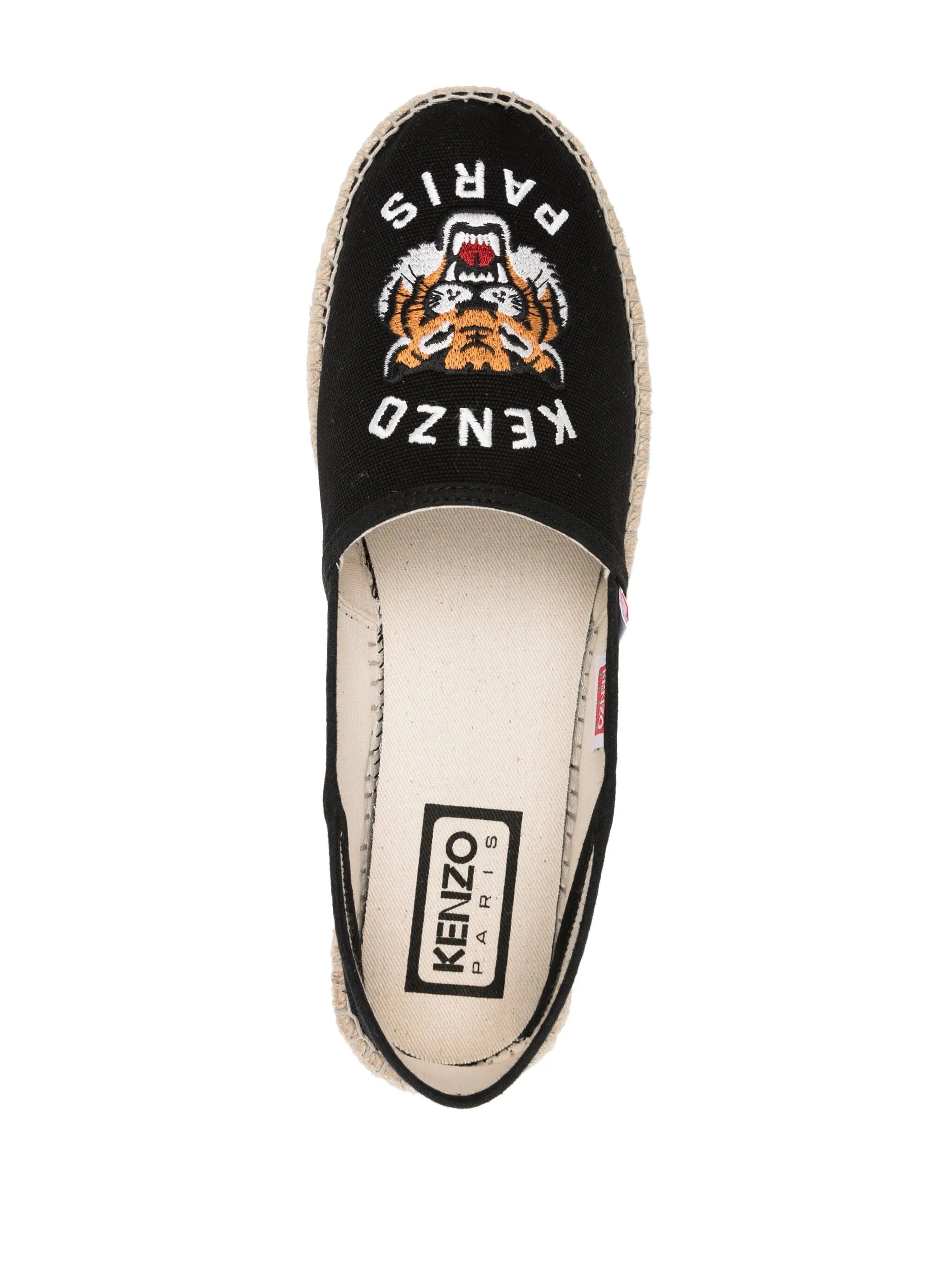 Tiger Head canvas espadrilles
