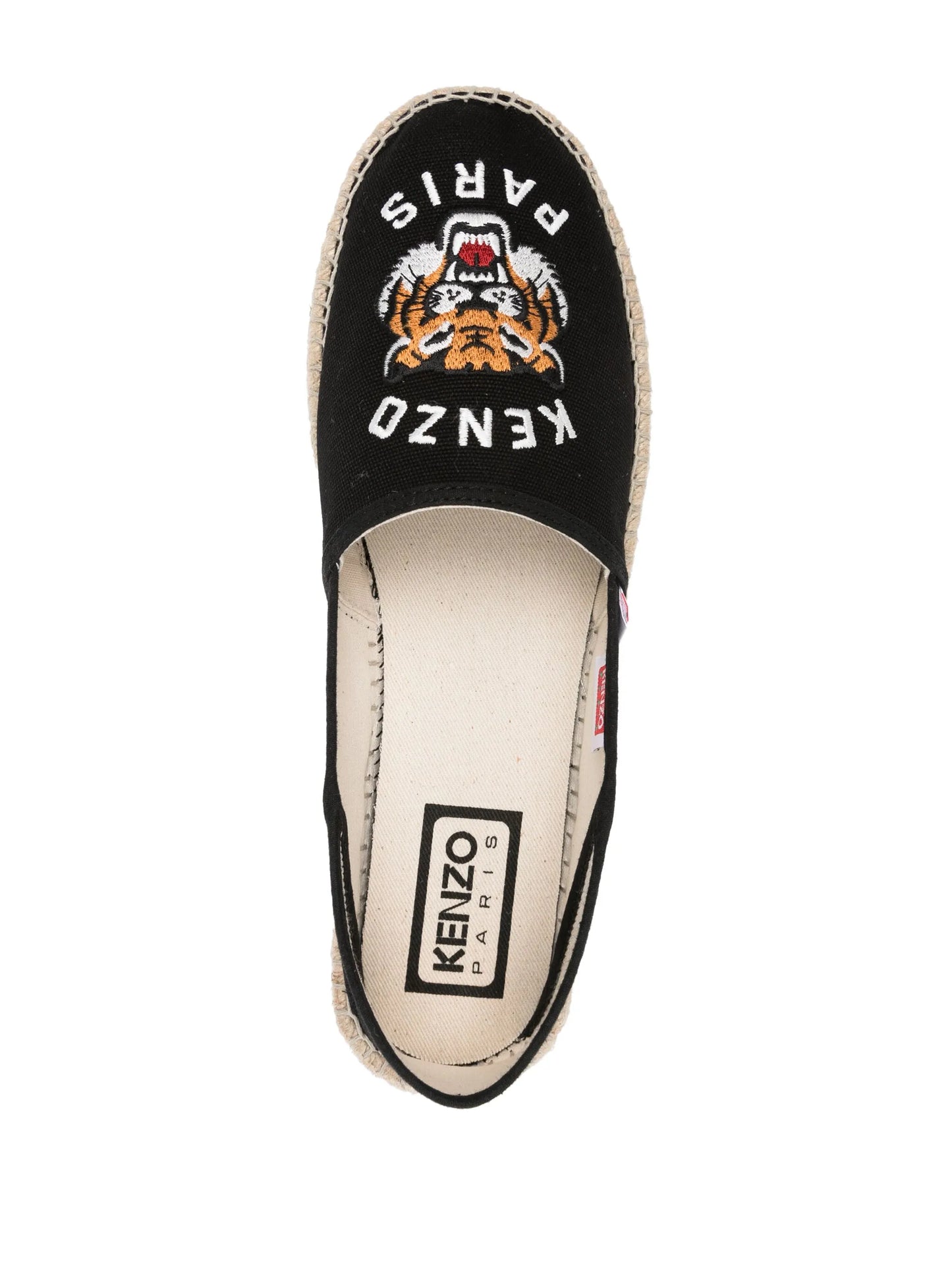 Tiger Head canvas espadrilles
