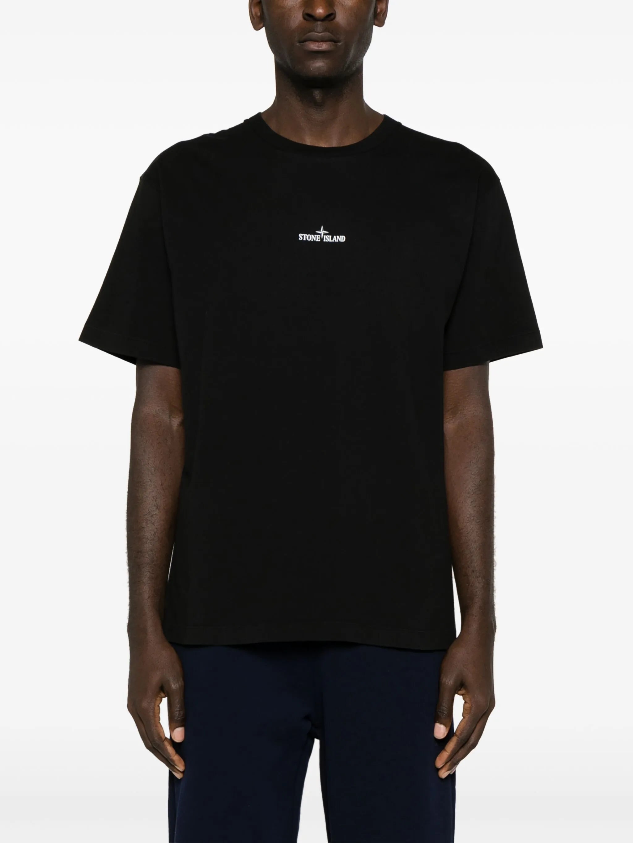 logo-print cotton T-shirt
