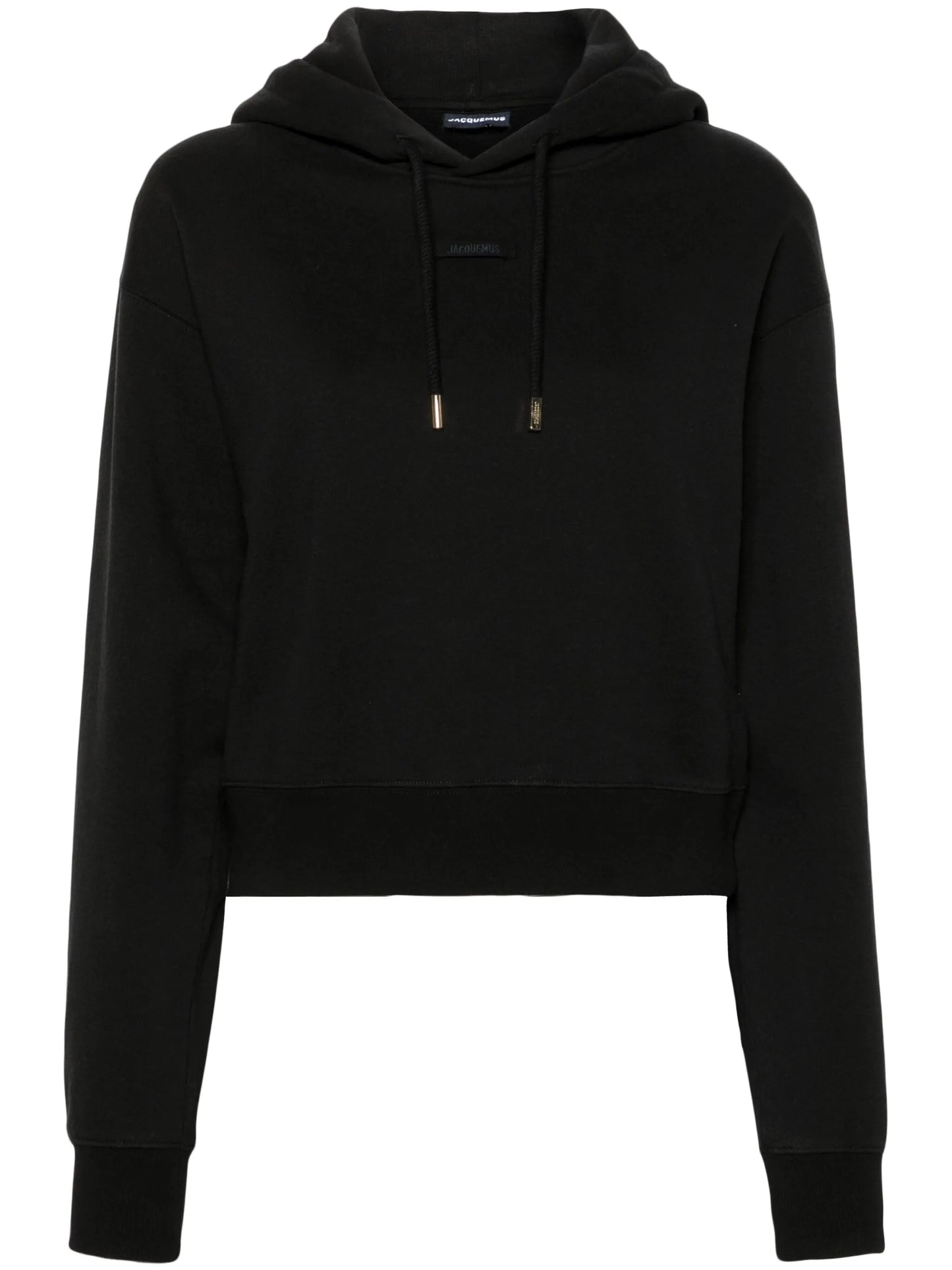 Grosgrain logo hoodie