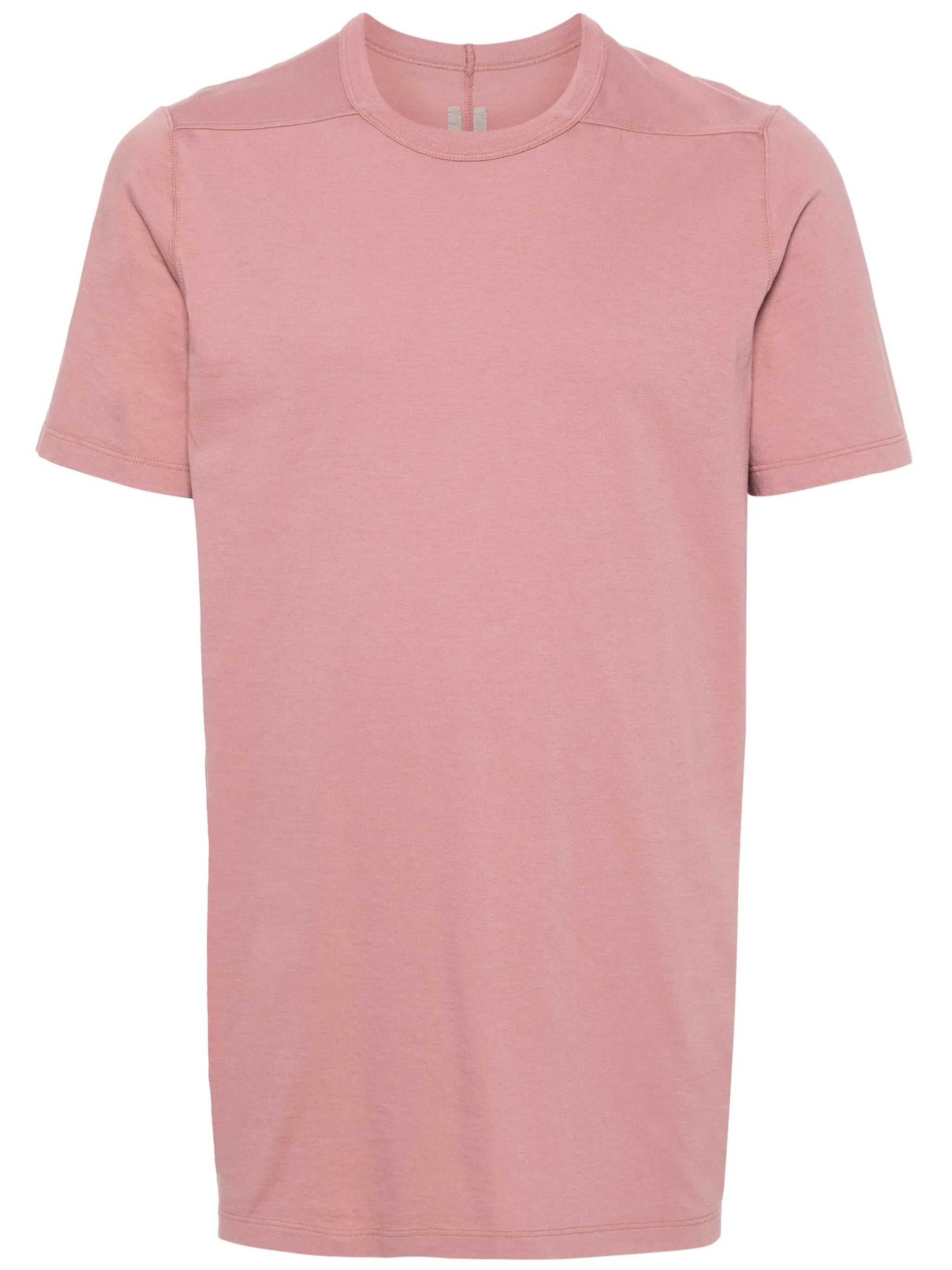 panelled cotton T-shirt