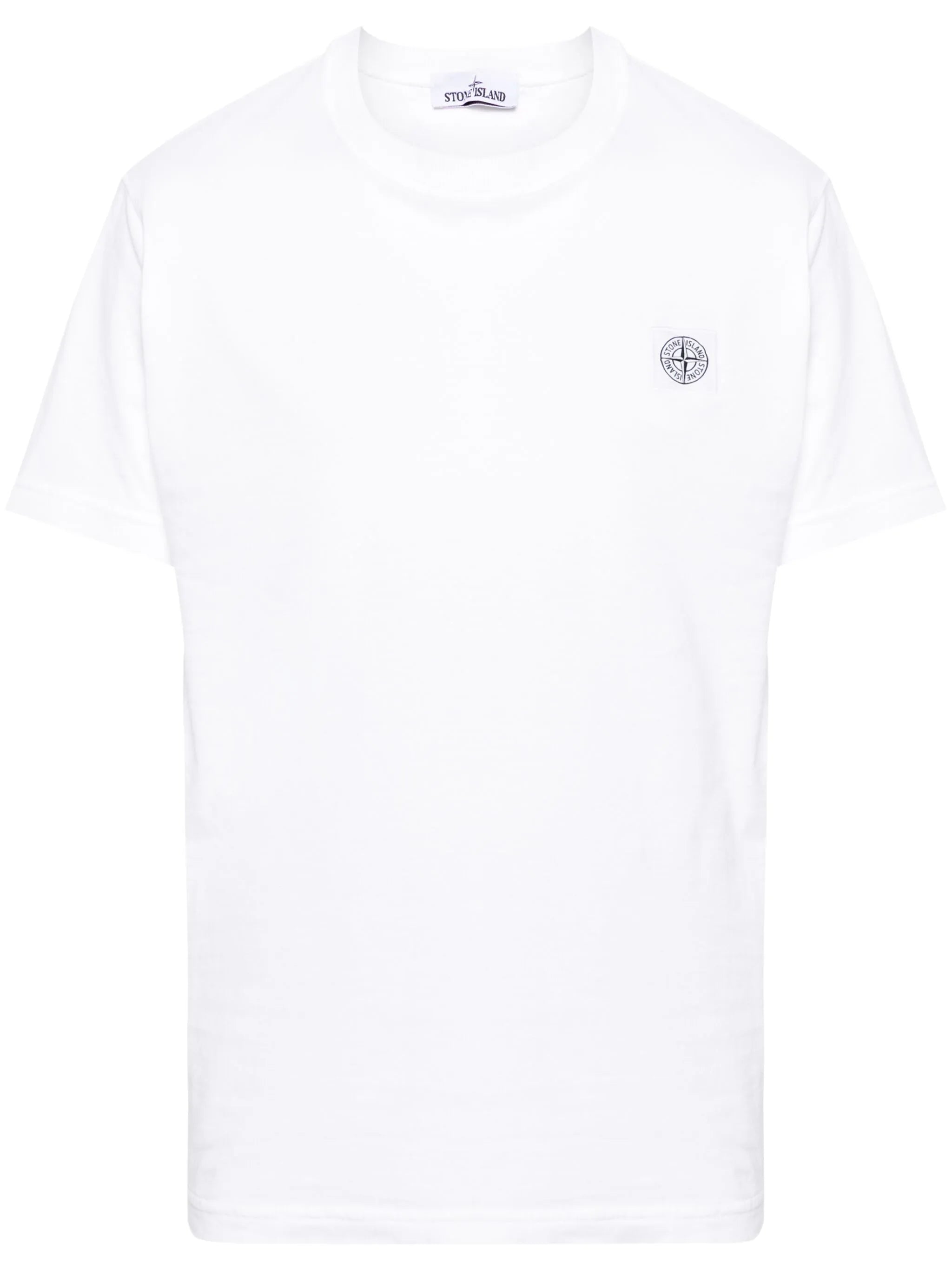 Compass-appliqué cotton T-shirt