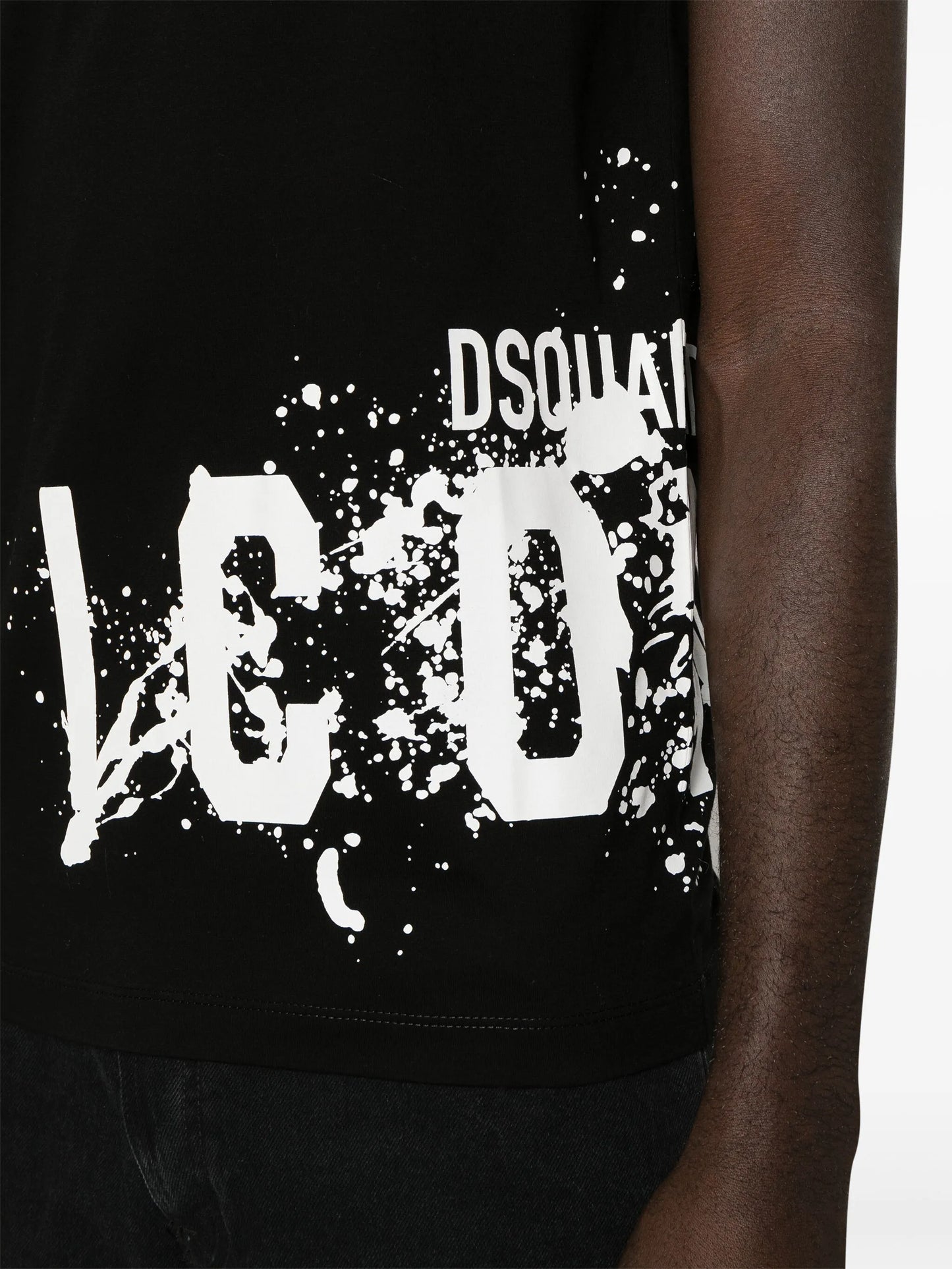 Icon-print cotton T-shirt