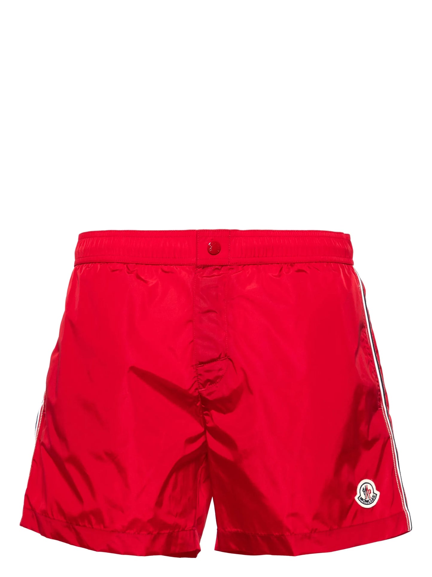 logo-patch swim shorts