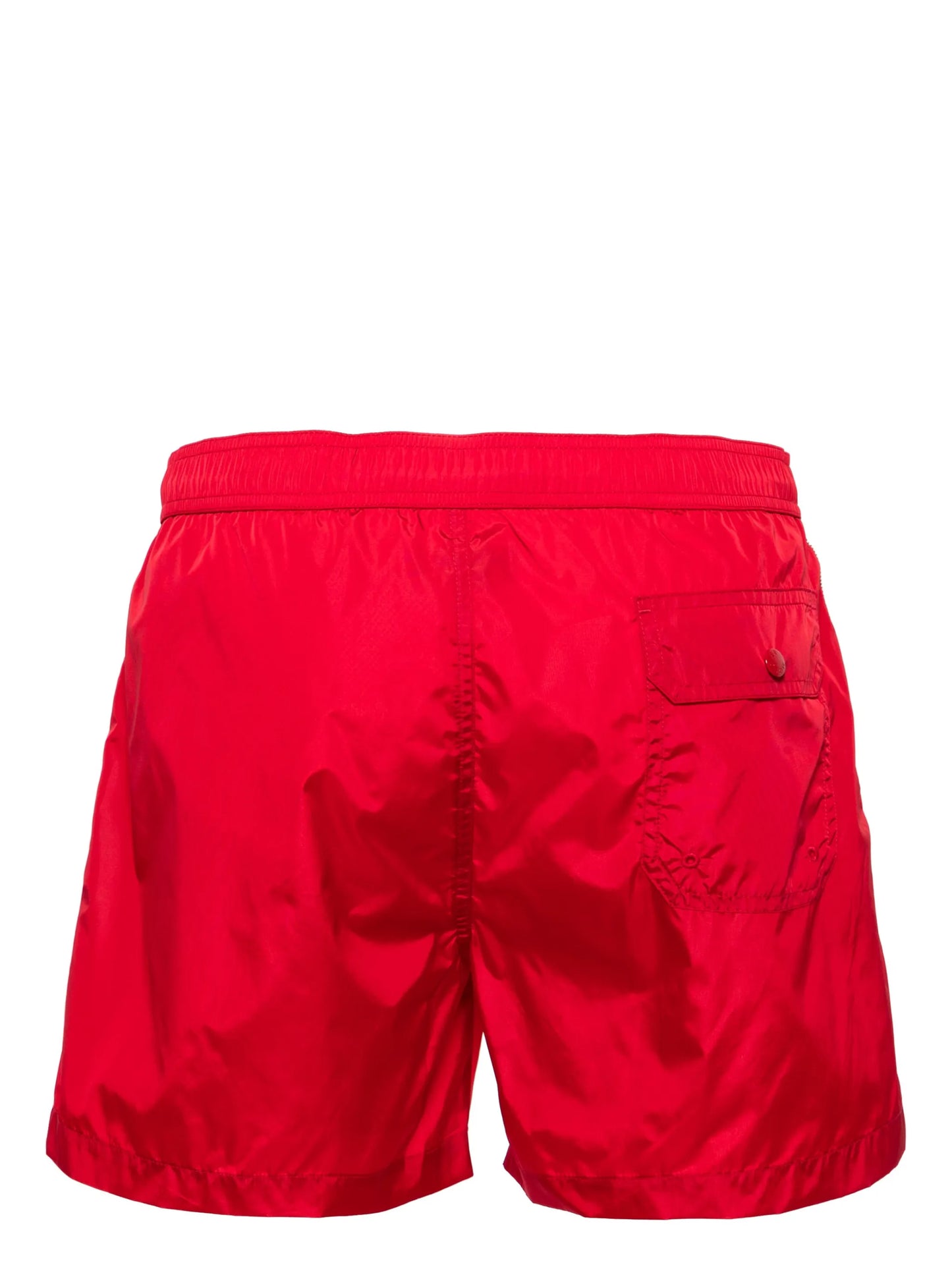logo-patch swim shorts