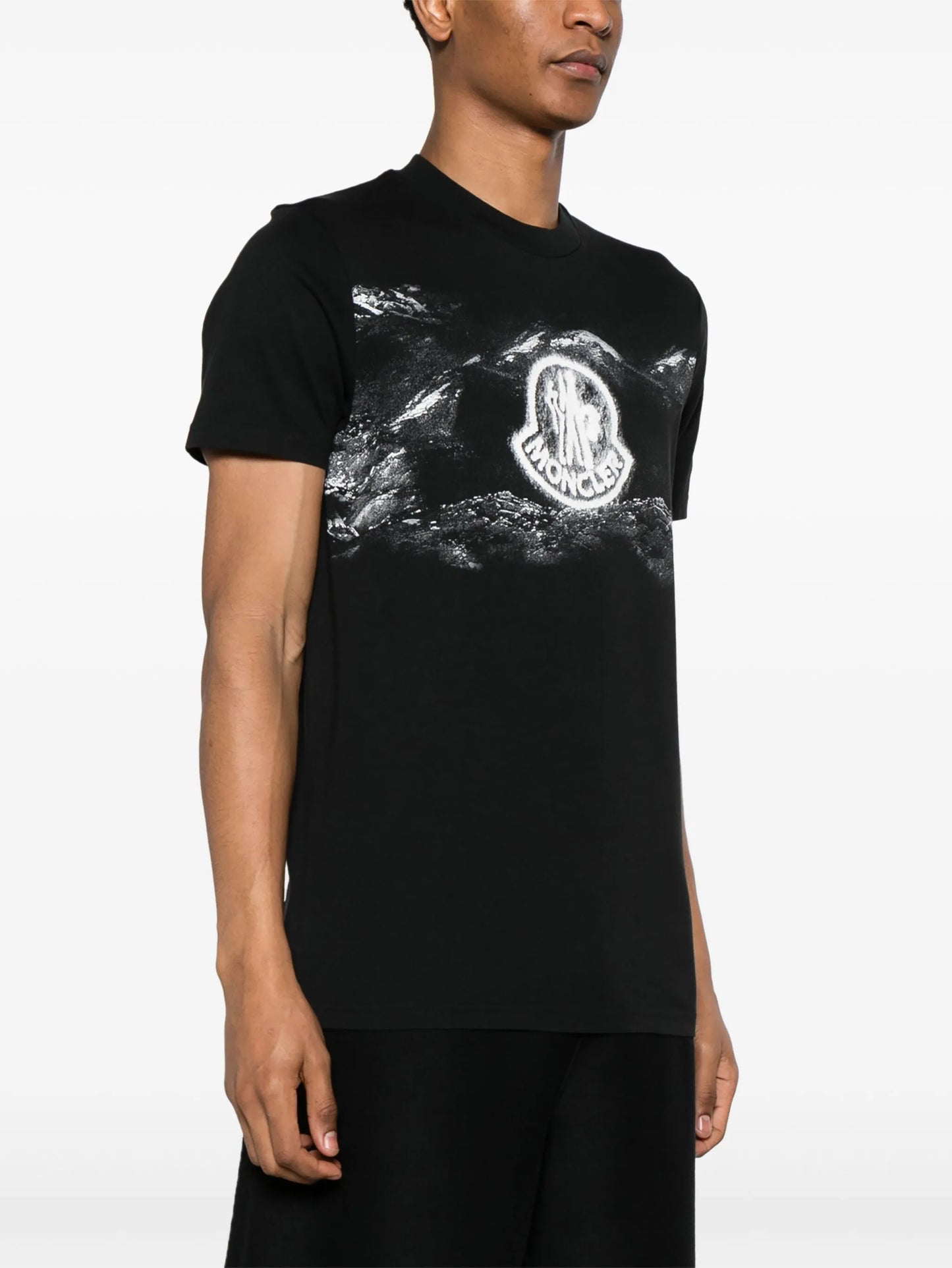 logo-print cotton T-shirt