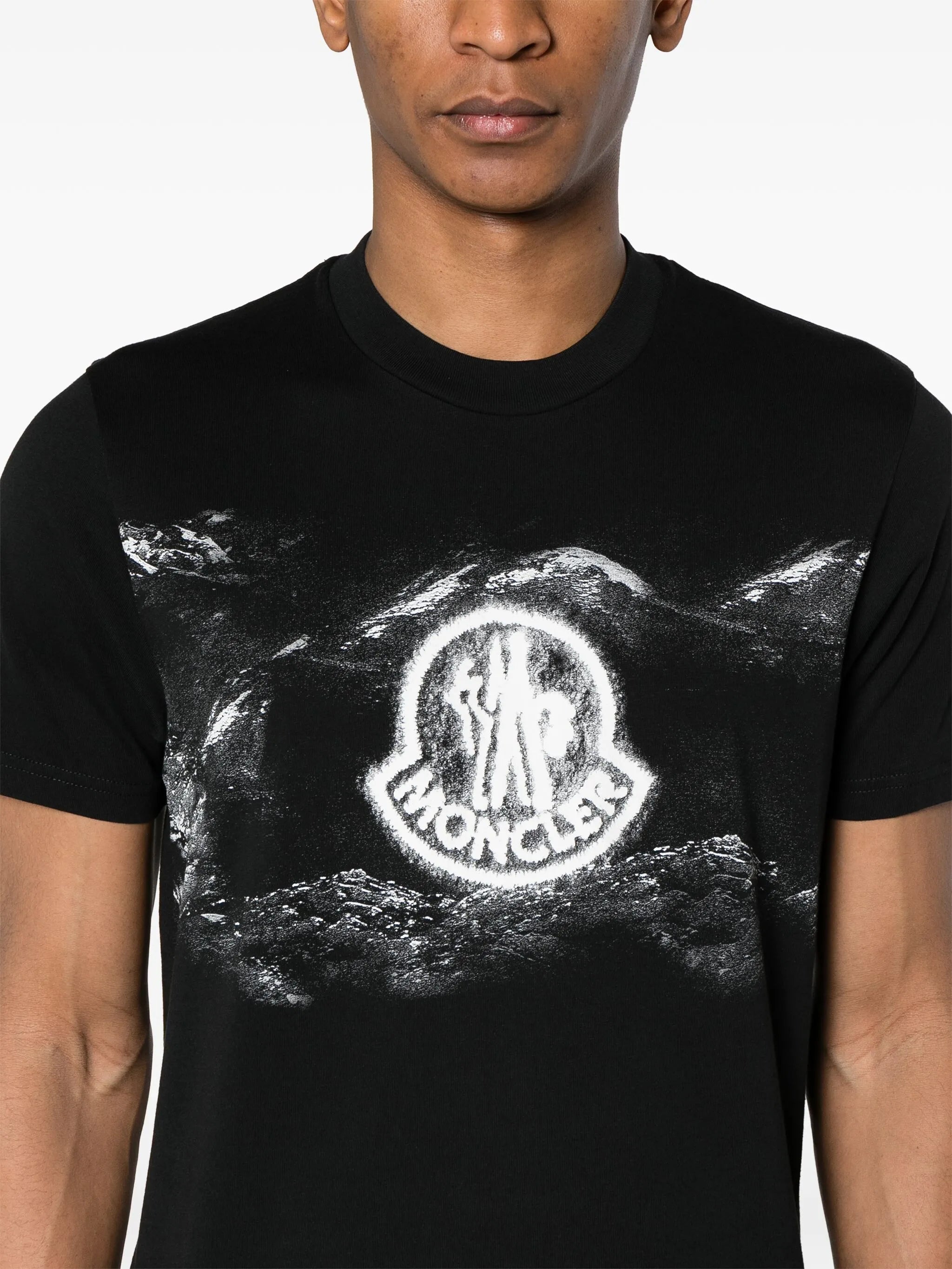 logo-print cotton T-shirt