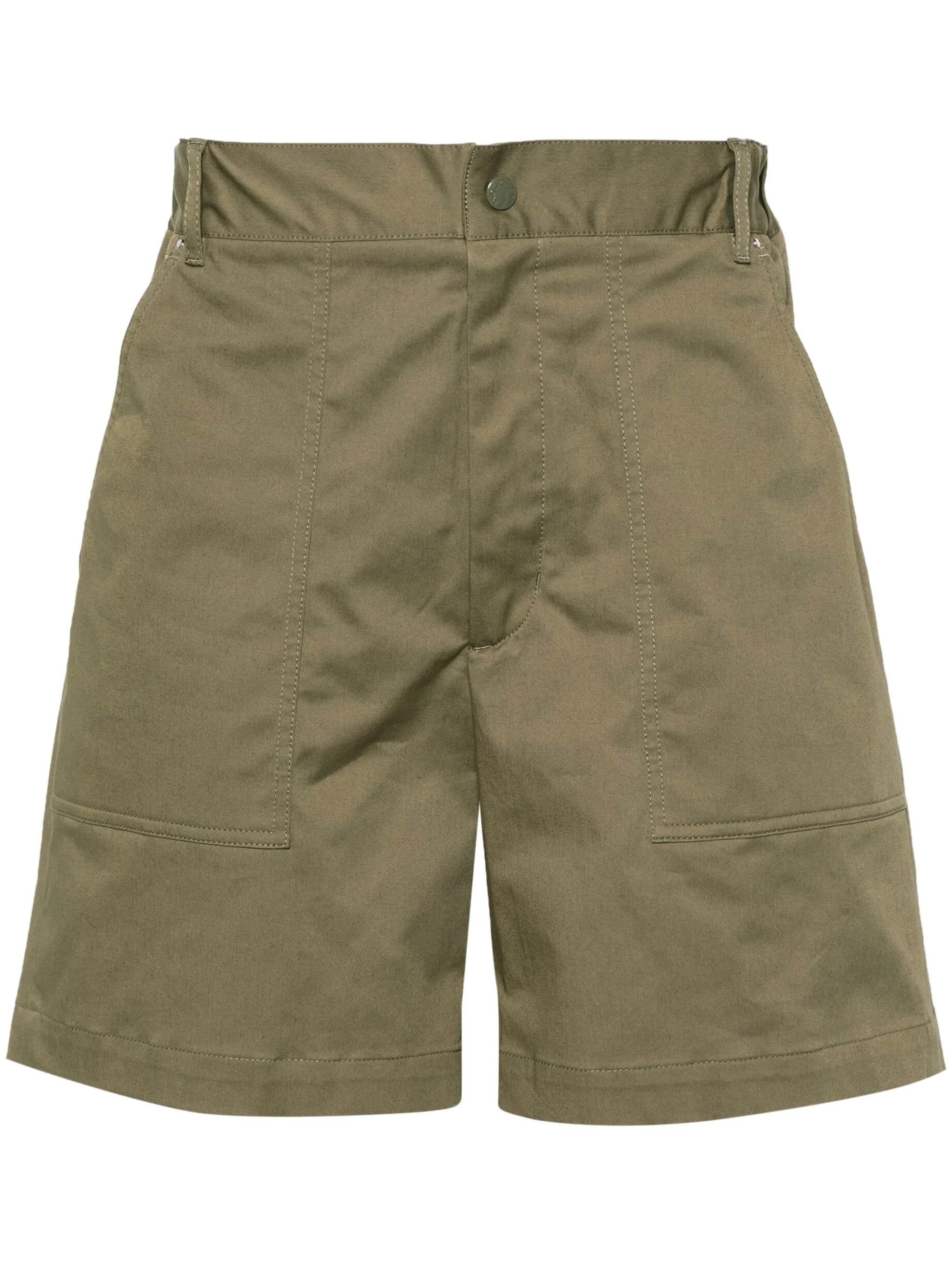 logo-patch bermuda shorts