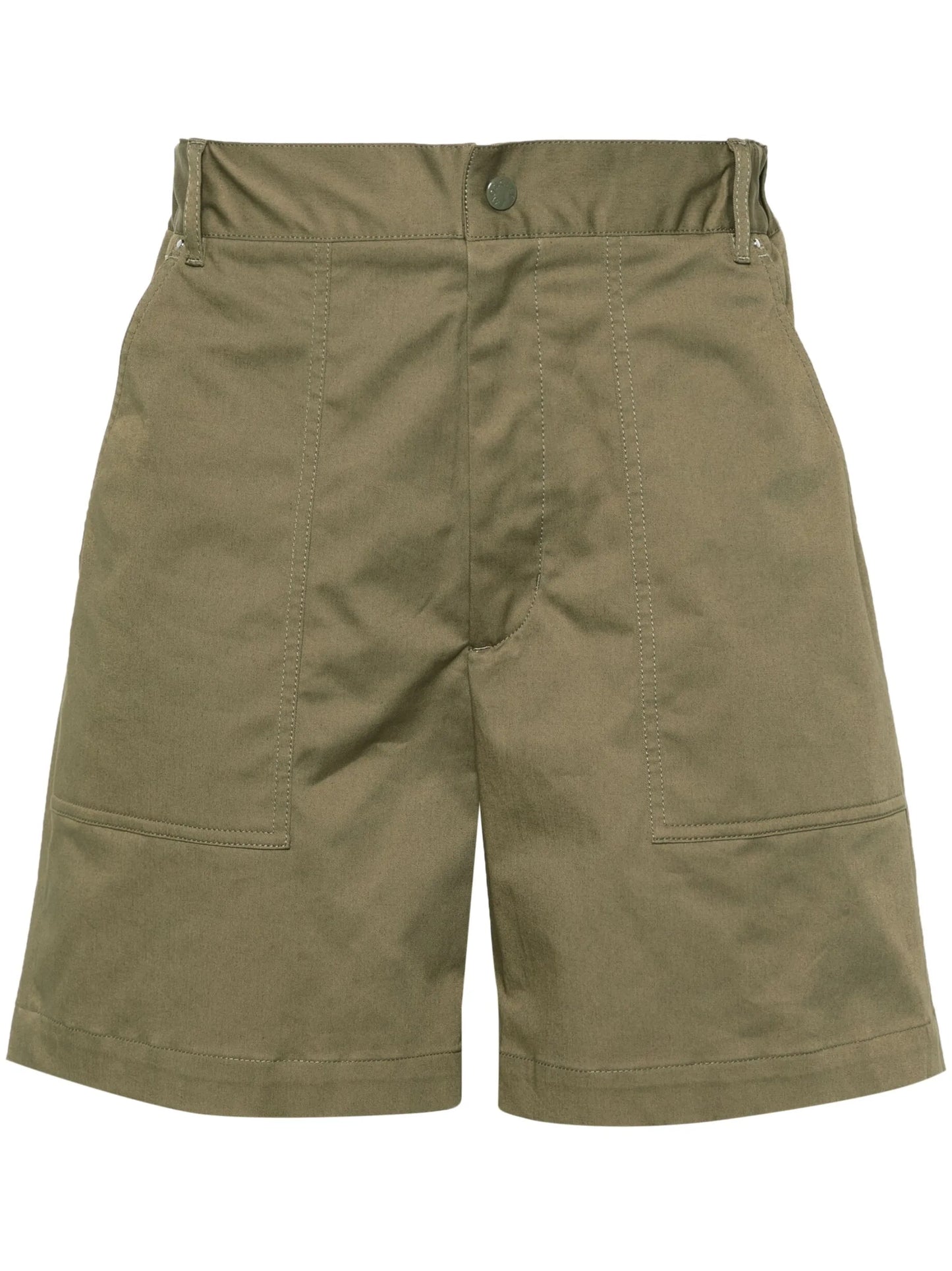 logo-patch bermuda shorts