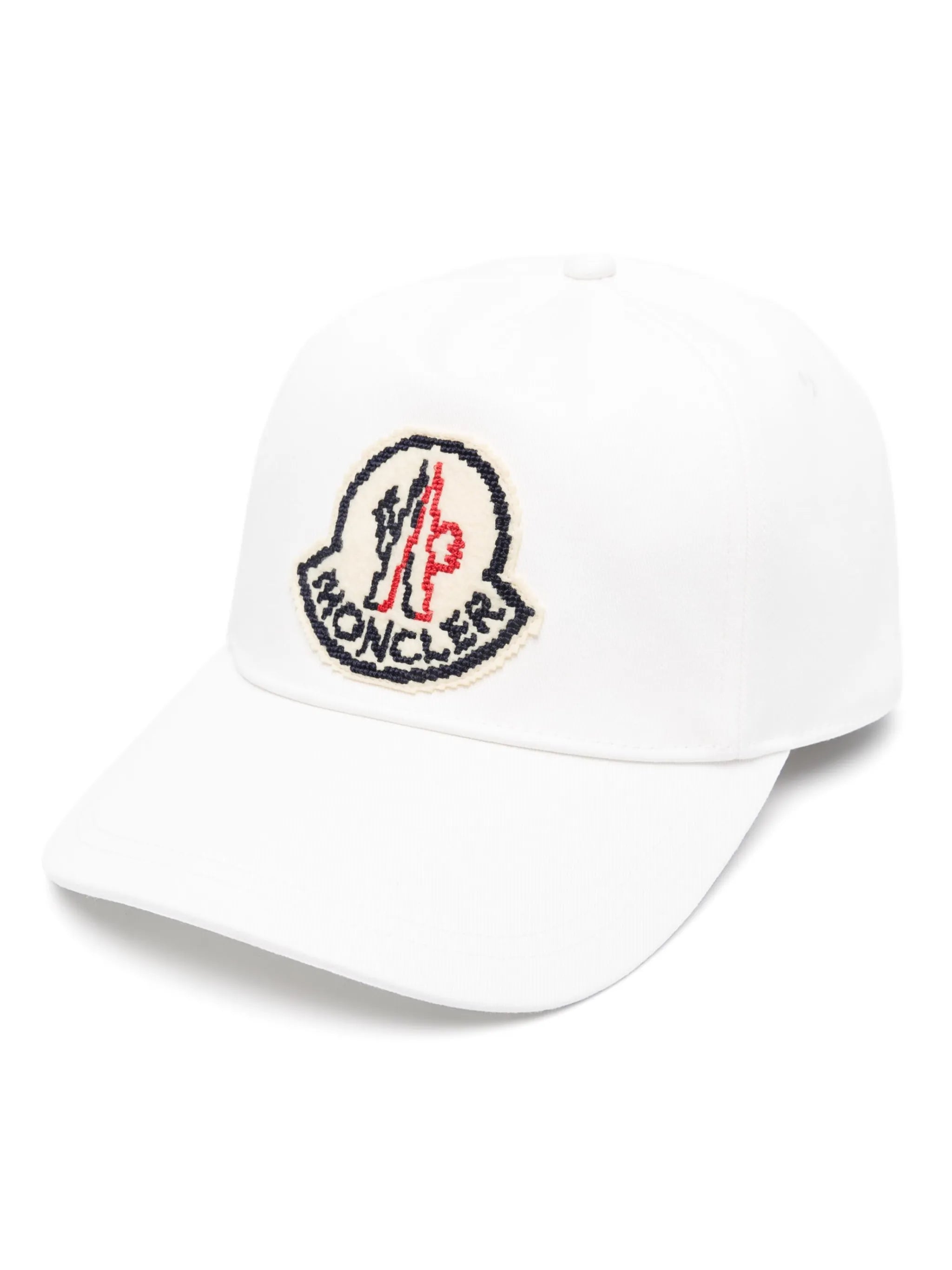 logo-appliqué cotton cap