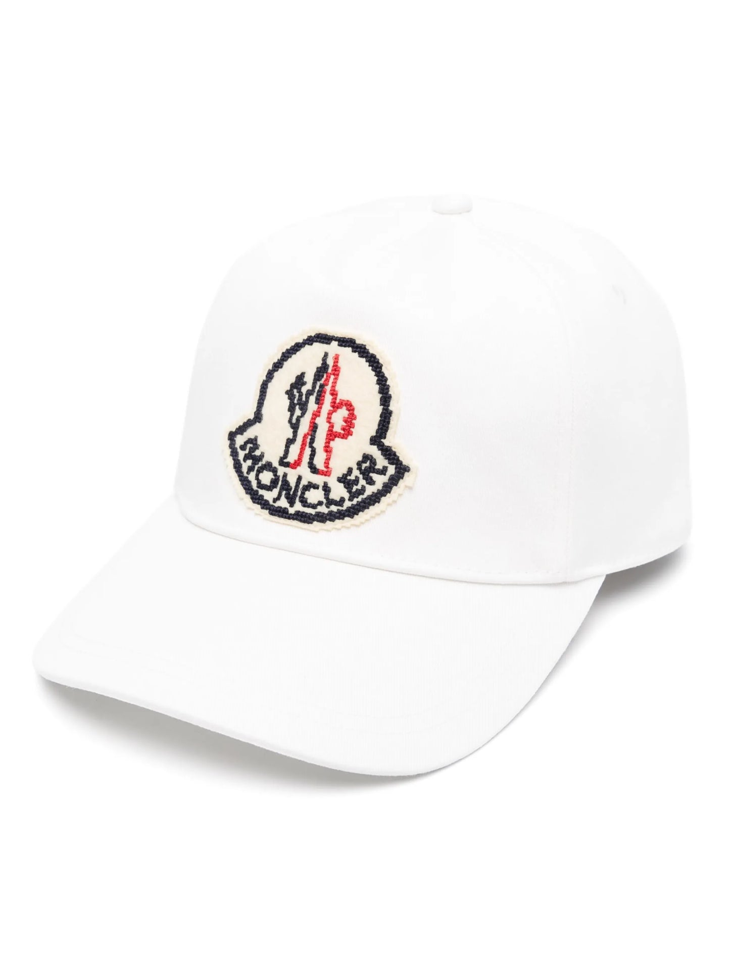 logo-appliqué cotton cap