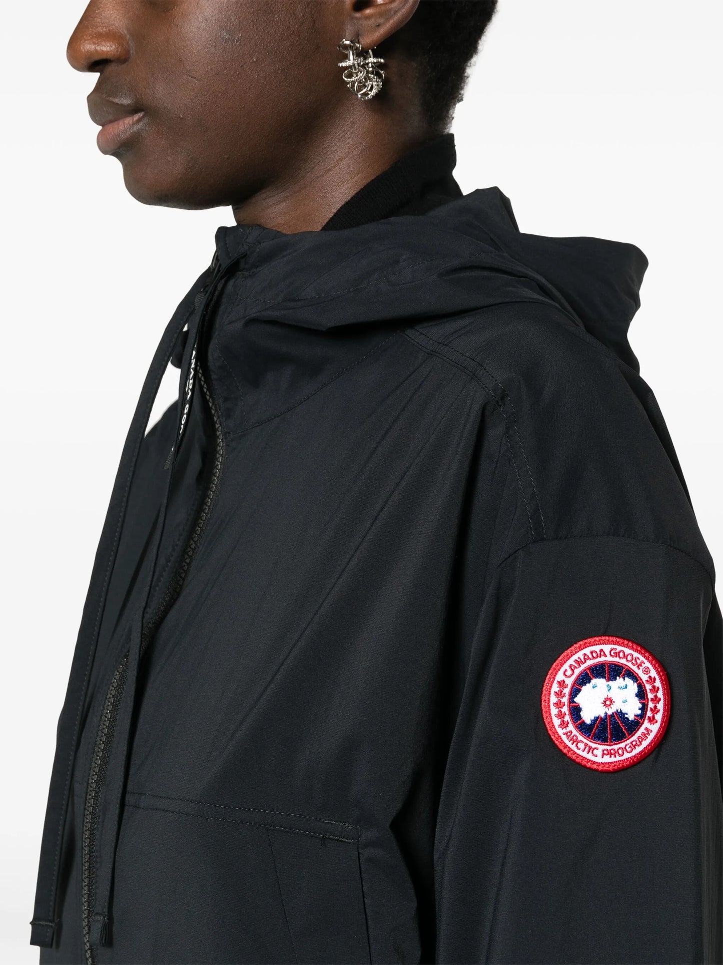 Kaslo cropped windbreaker